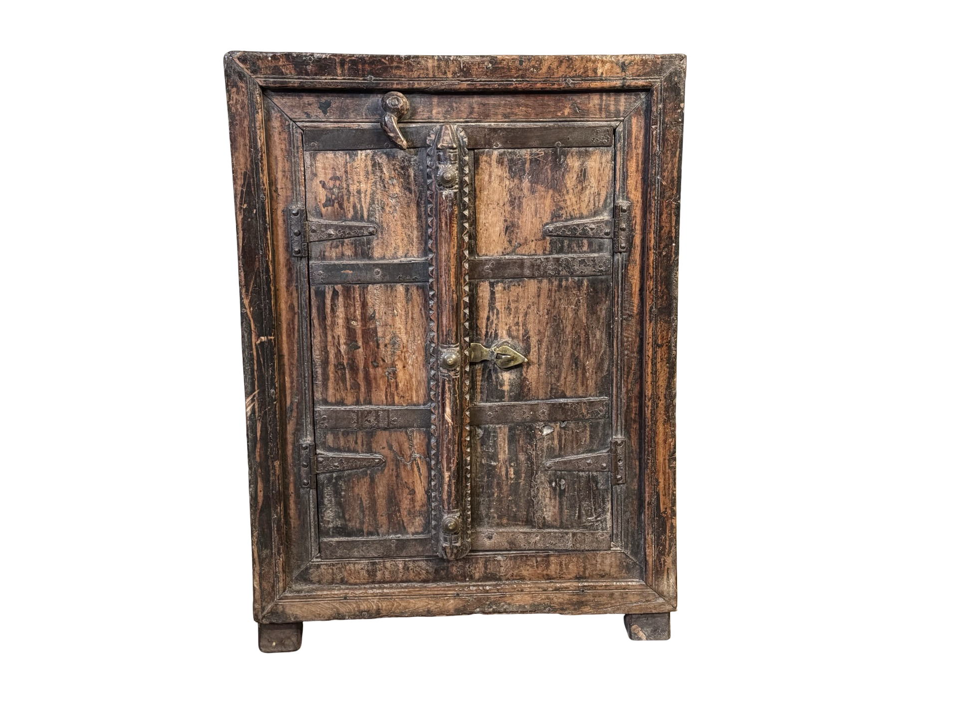Wandkast vierkant antiek finish