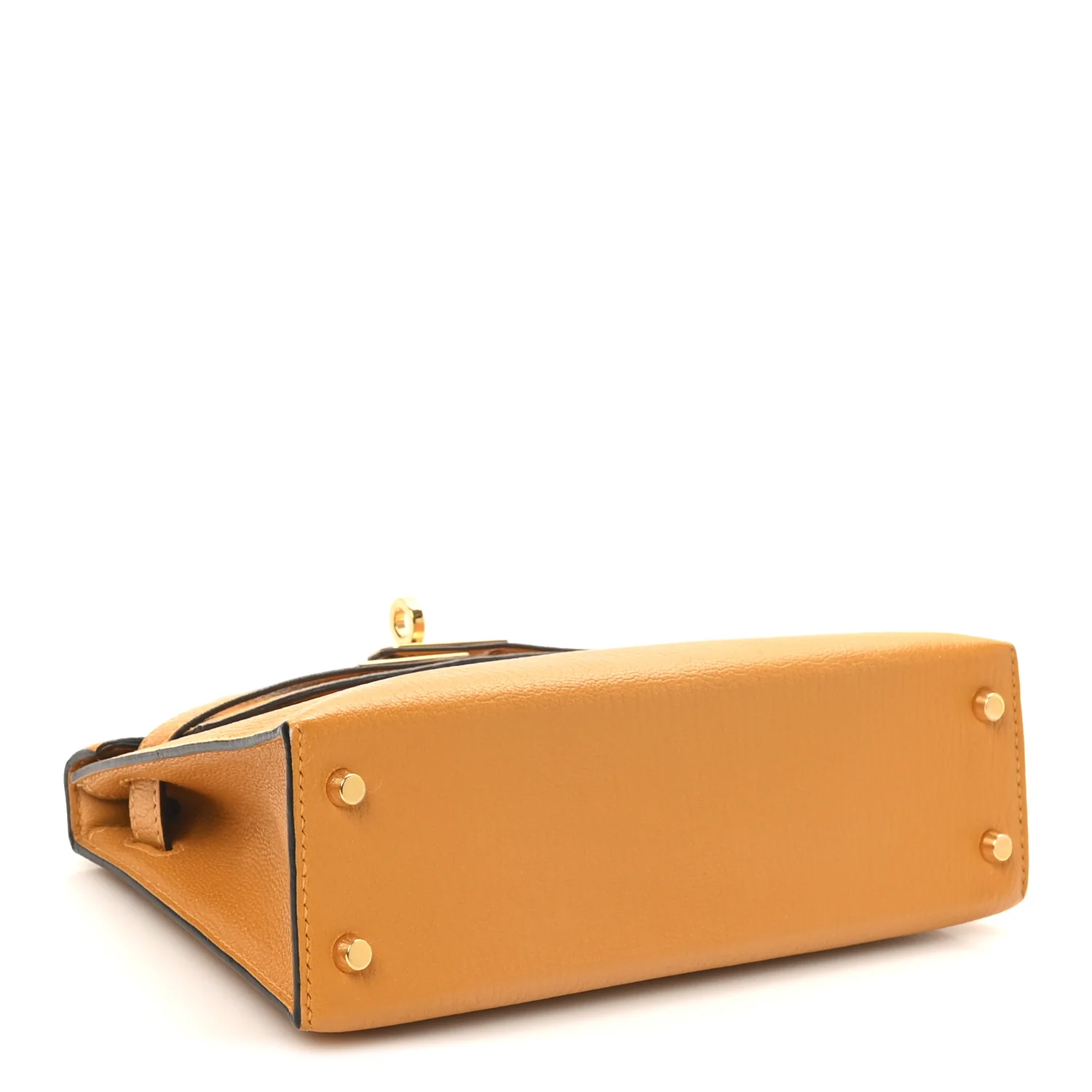 Chevre Chamkila Mini Kelly Sellier 20 Jaune D'or - Top Club