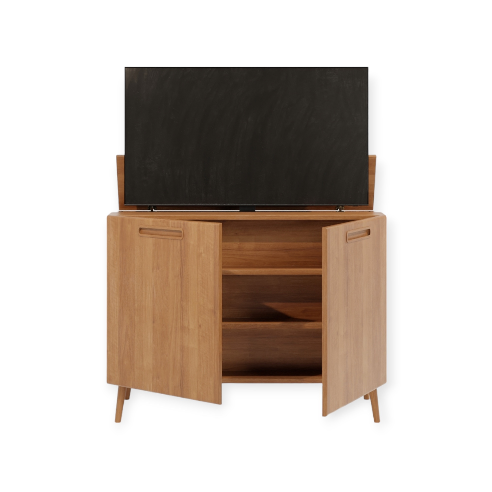 TV lift meubel Scandinavian 43 inch 2 deurs