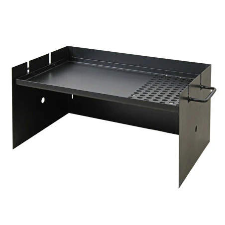 OZtrail Flat Plate Cooker With Windshield - Plancha de hierro fundido con paravientos