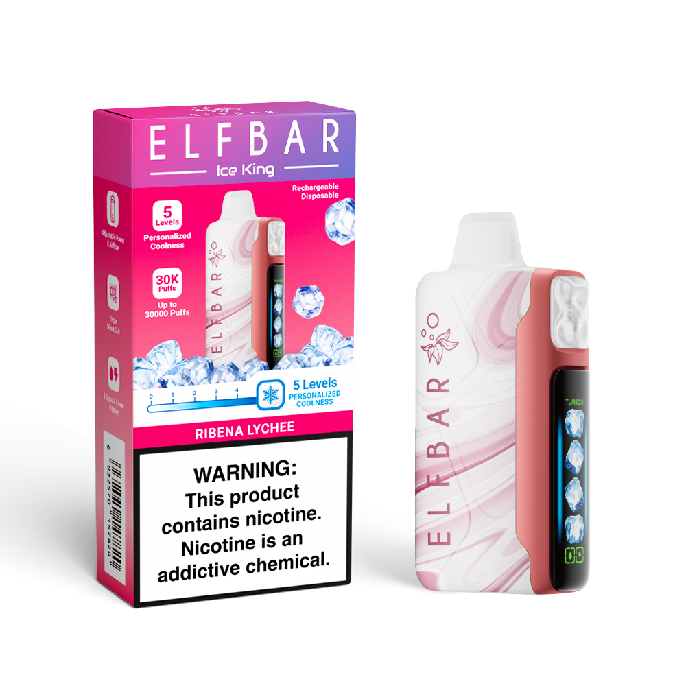 ELF BAR ICE KING 30K ładowalny jednorazowy e-papieros (wszystkie smaki)