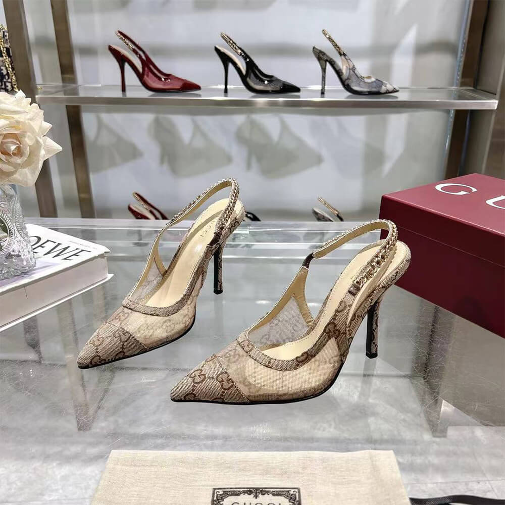 Gucci Signoria slingback pump - Top Club