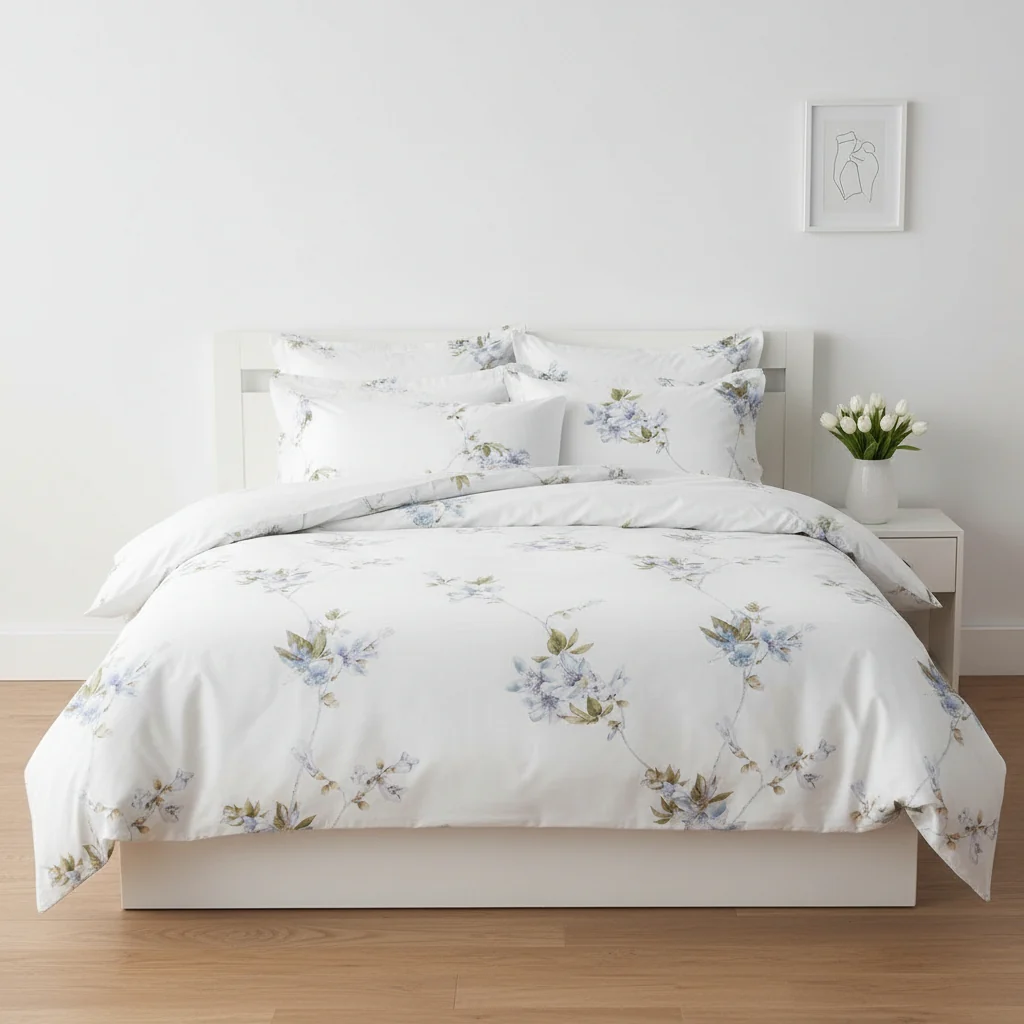 Completo Lenzuola In Percalle Chorisia Matrimoniale