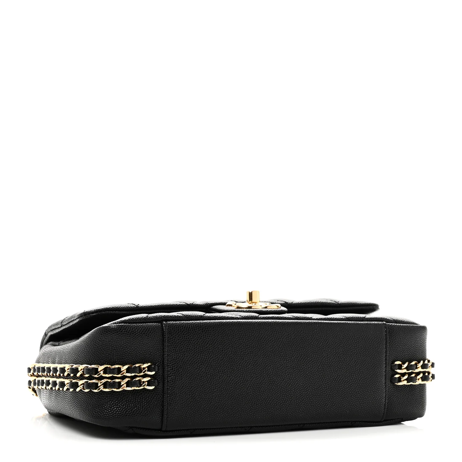 Caviar Quilted Small CC You Flap Black - Top Club