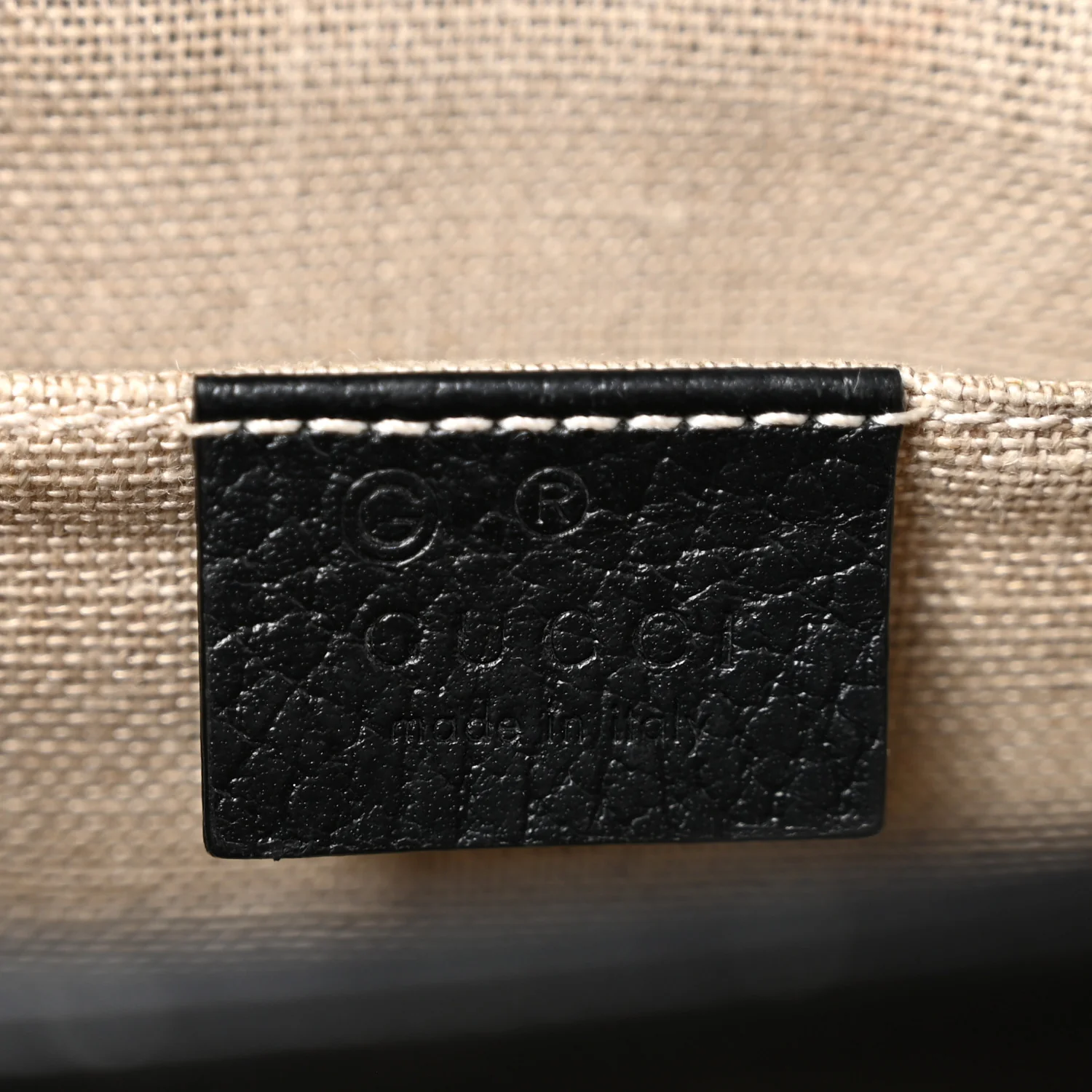 Dollar Calfskin Small Interlocking G Shoulder Bag Black - Top Club