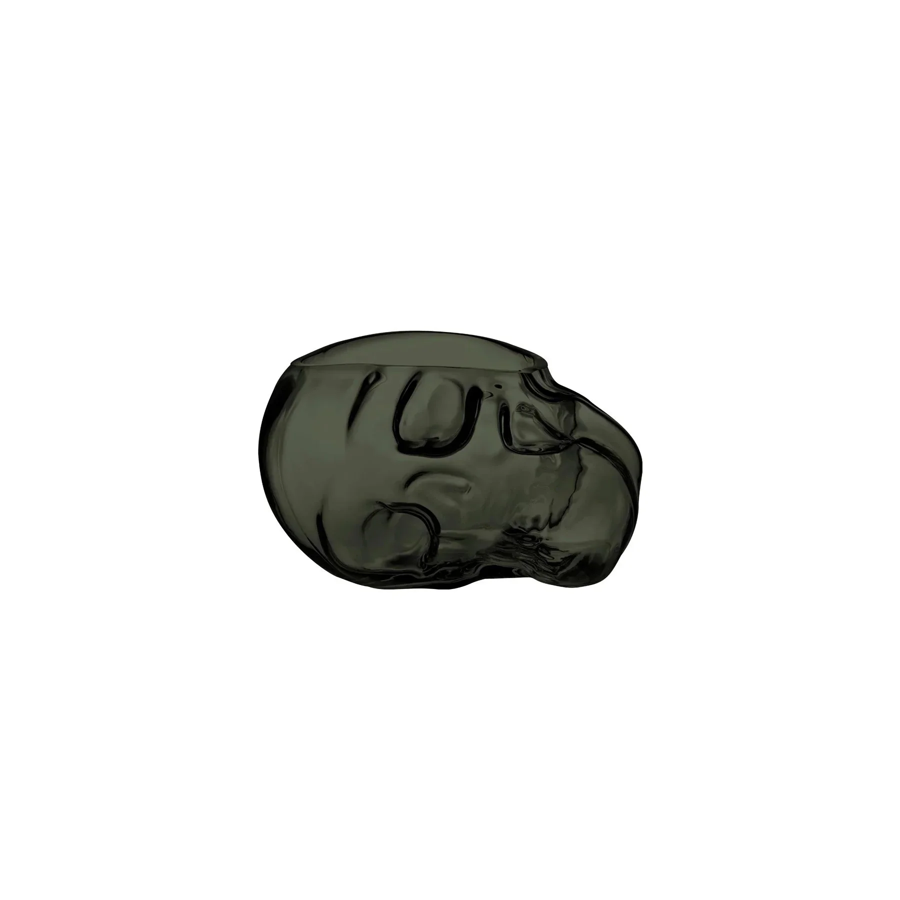 Memento Mori Skull Bowl Smoke Small