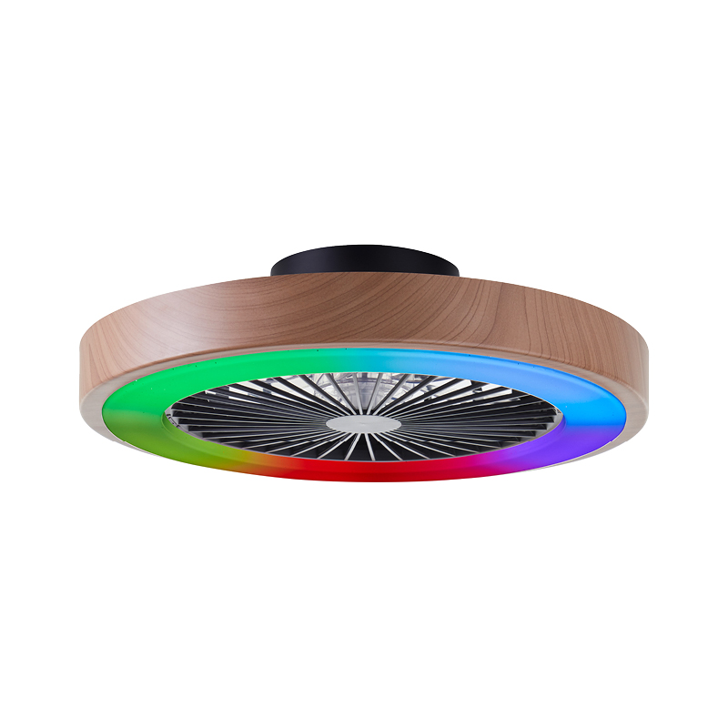 SLIMLINE PLAFONDVENTILATOR NATURE/ZWART