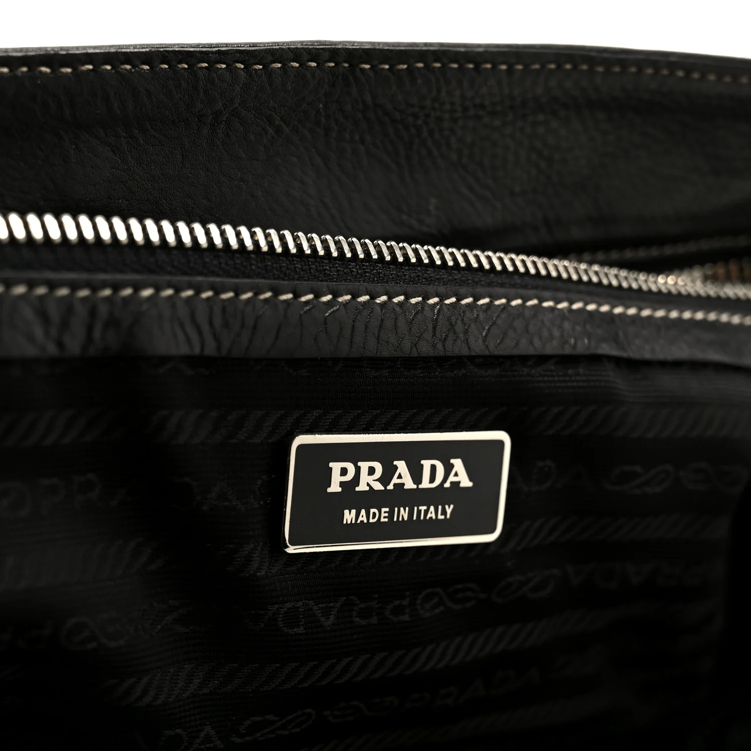 Calf Pocket Shoulder Bag Black - Top Club