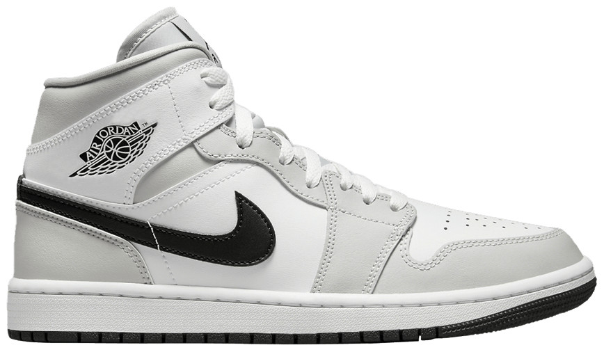 Wmns Air Jordan 1 Mid  Light Smoke Grey  BQ6472-015 - Sneaker Replica Workshop