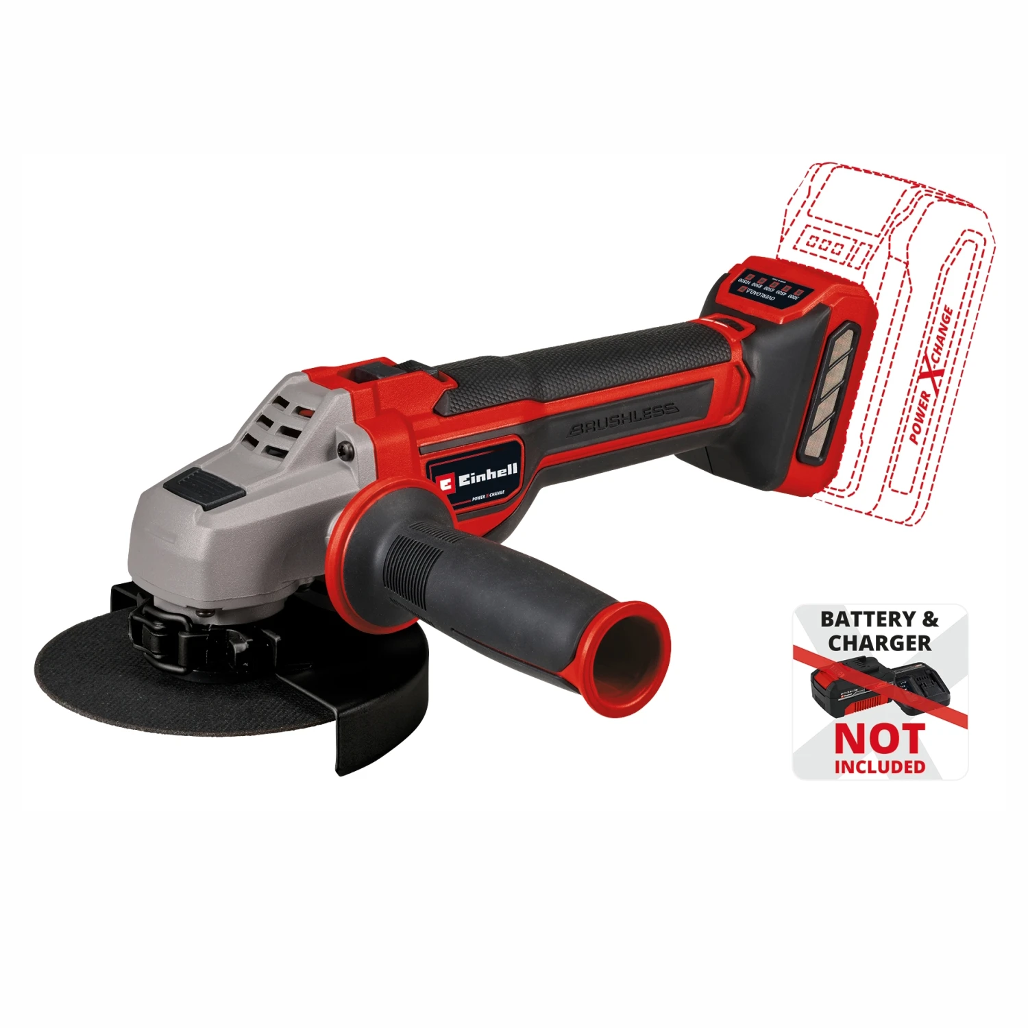 Einhell Smerigliatrice angolare a batteria  Einhell TP-AG 18/125 CE Q Li - Solo
