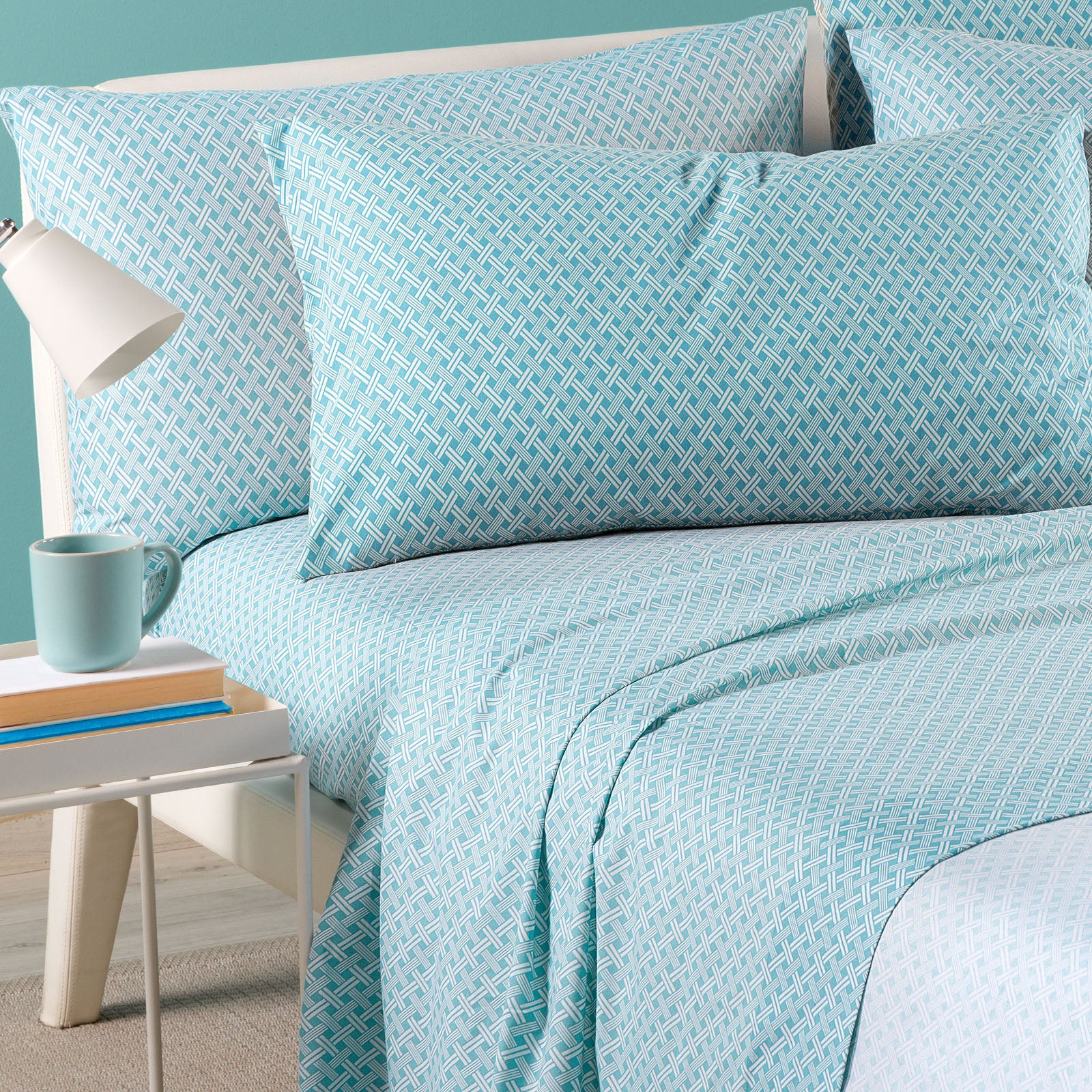 Complete cotton sheets Millerighe marriage anise caleffi