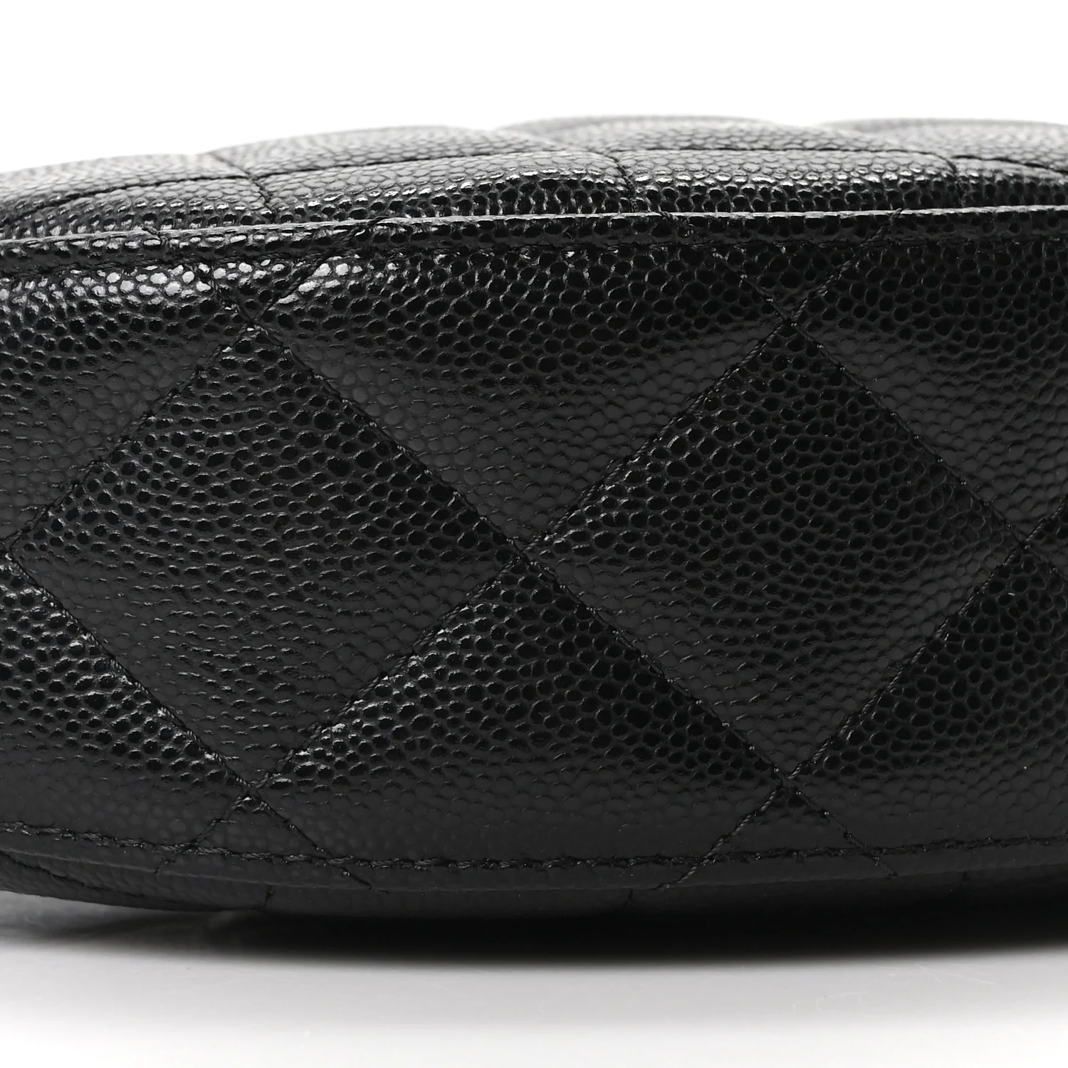 Caviar Quilted Other Shape With Chain Black - Top Club