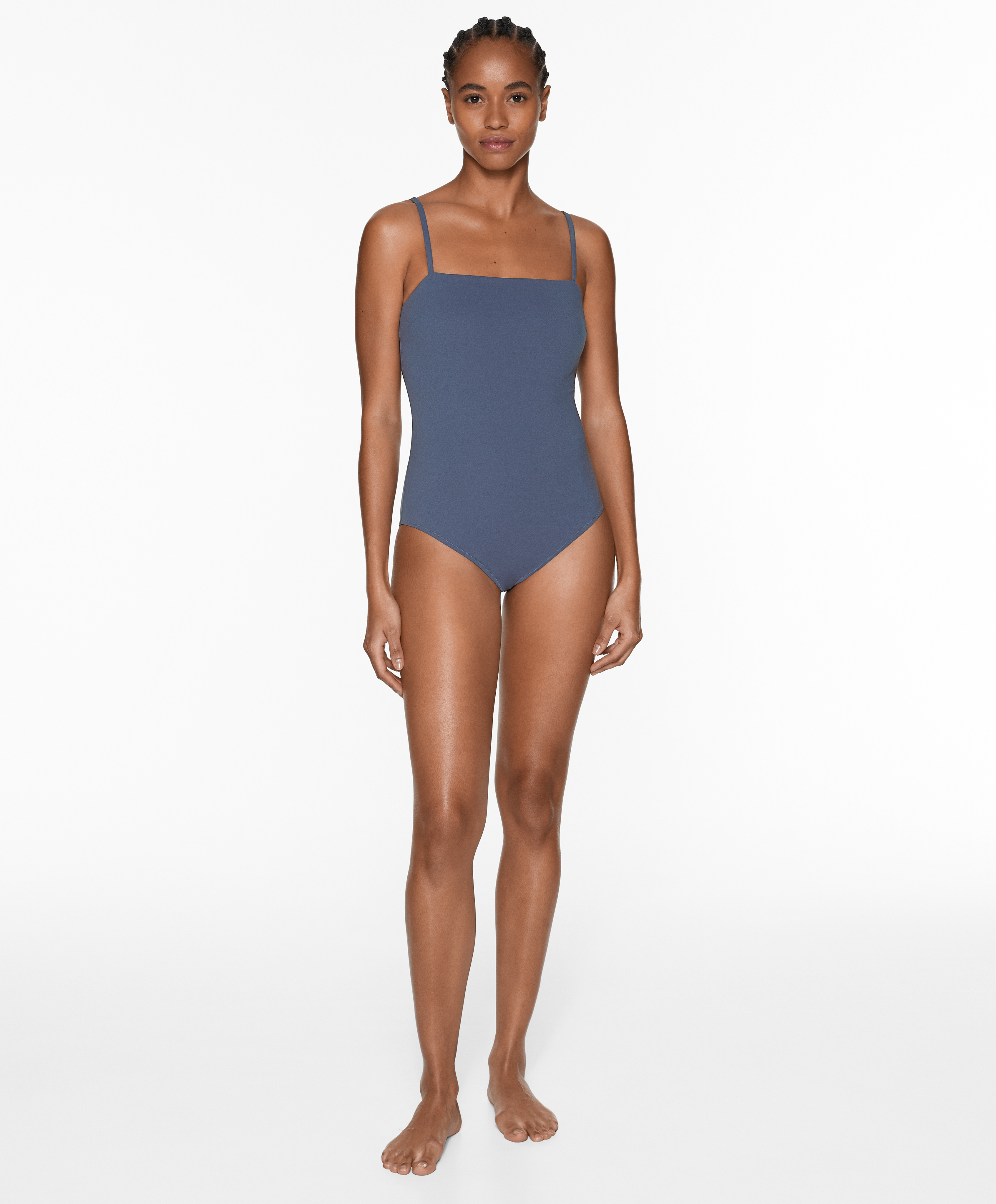 OYSHO Compressive bandeau swimsuit