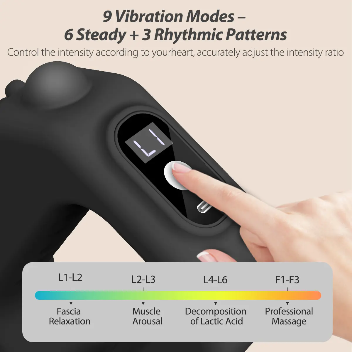 AddWin Fascia Ring Vibrating Belt R10 Cordless Rechargeable Portable Massager for Whole Body, Turbo-Vibe Technology, Adjustable Strap Massage Machine for Waist, Back, Abs, Legs and Arms, Perfect Gift for Men and Women