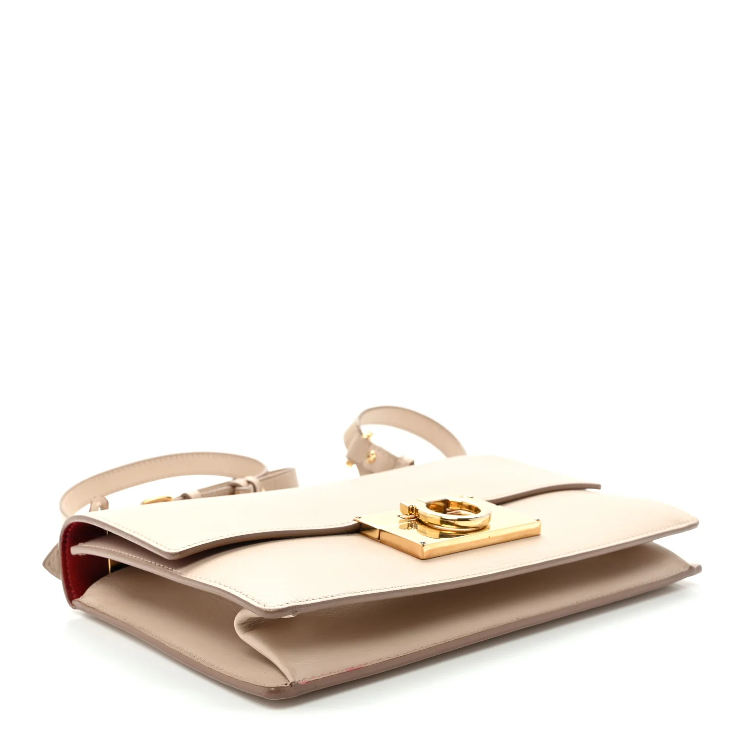 Calfskin Medium Aileen Bag Beige - Top Club