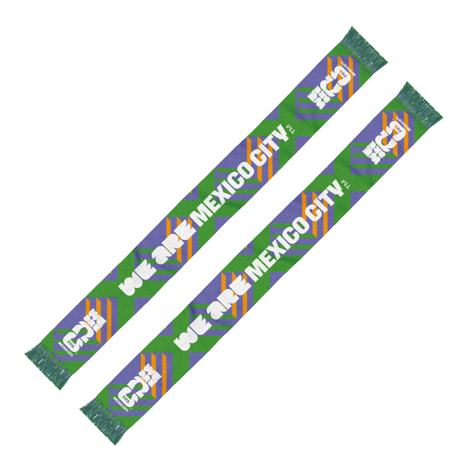 2026 World Cup Host City Mexico City Scarf