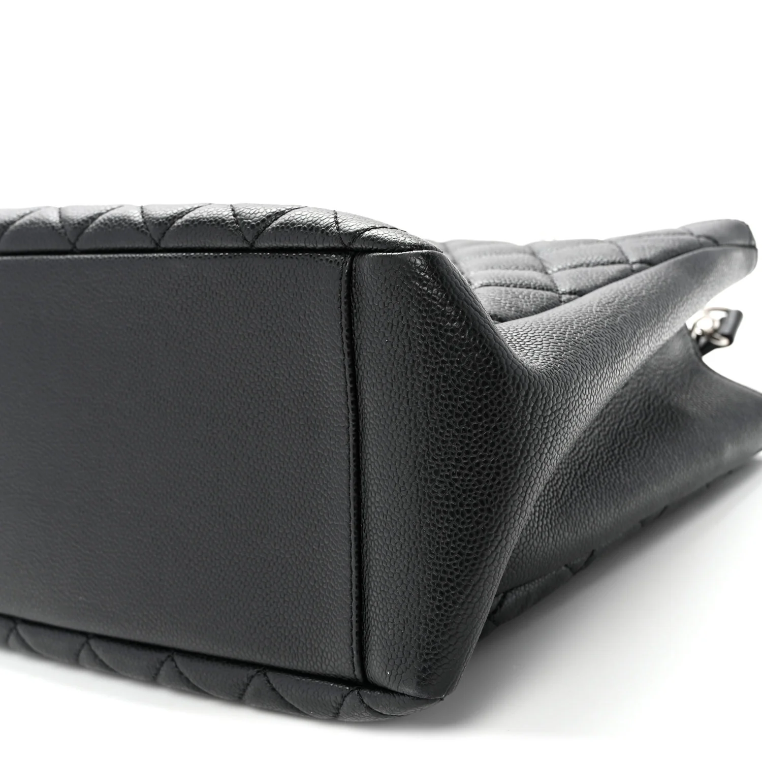 Caviar Quilted Grand Shopping Tote GST Black - Top Club