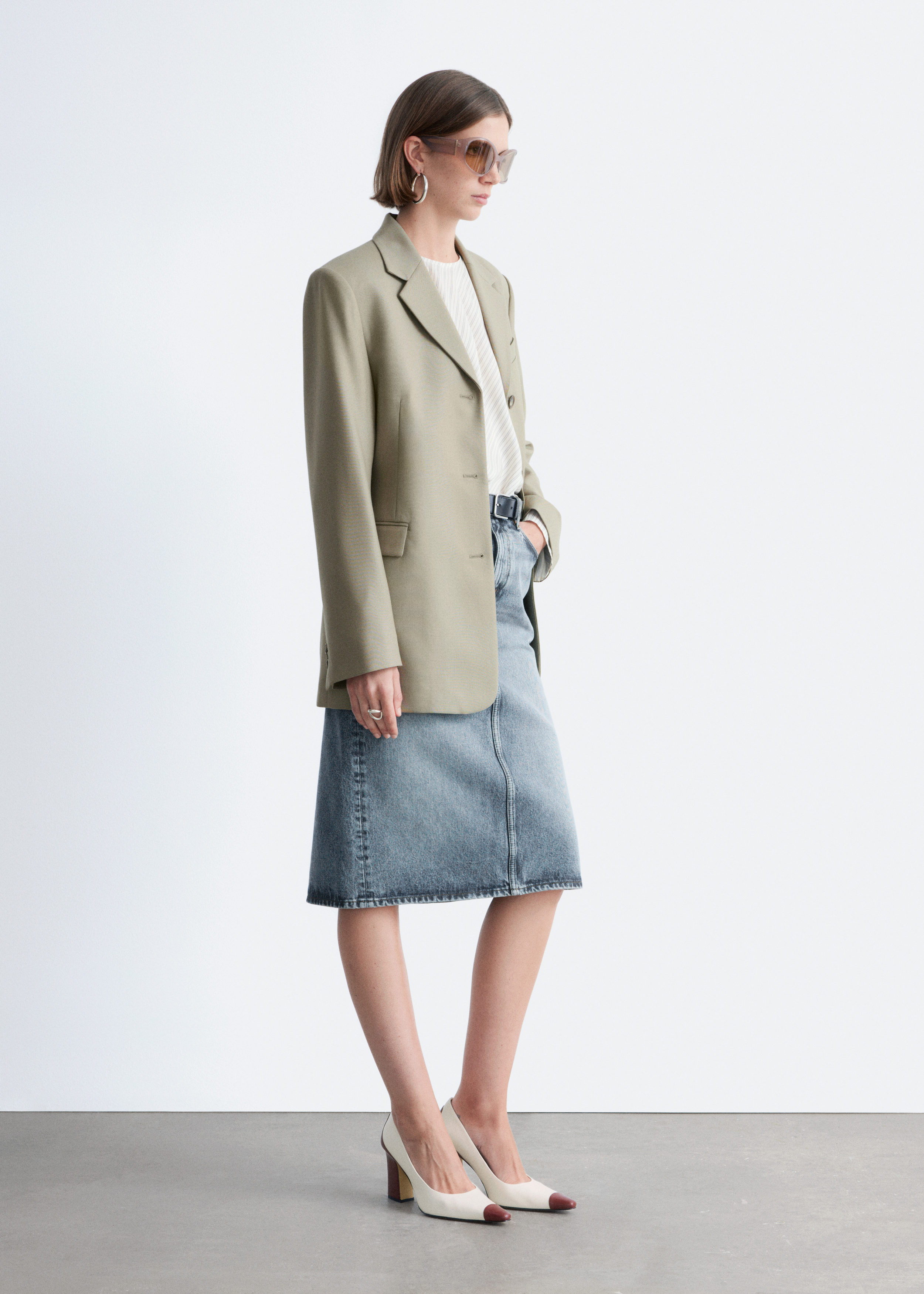 & Other Stories TAPERED BLAZER