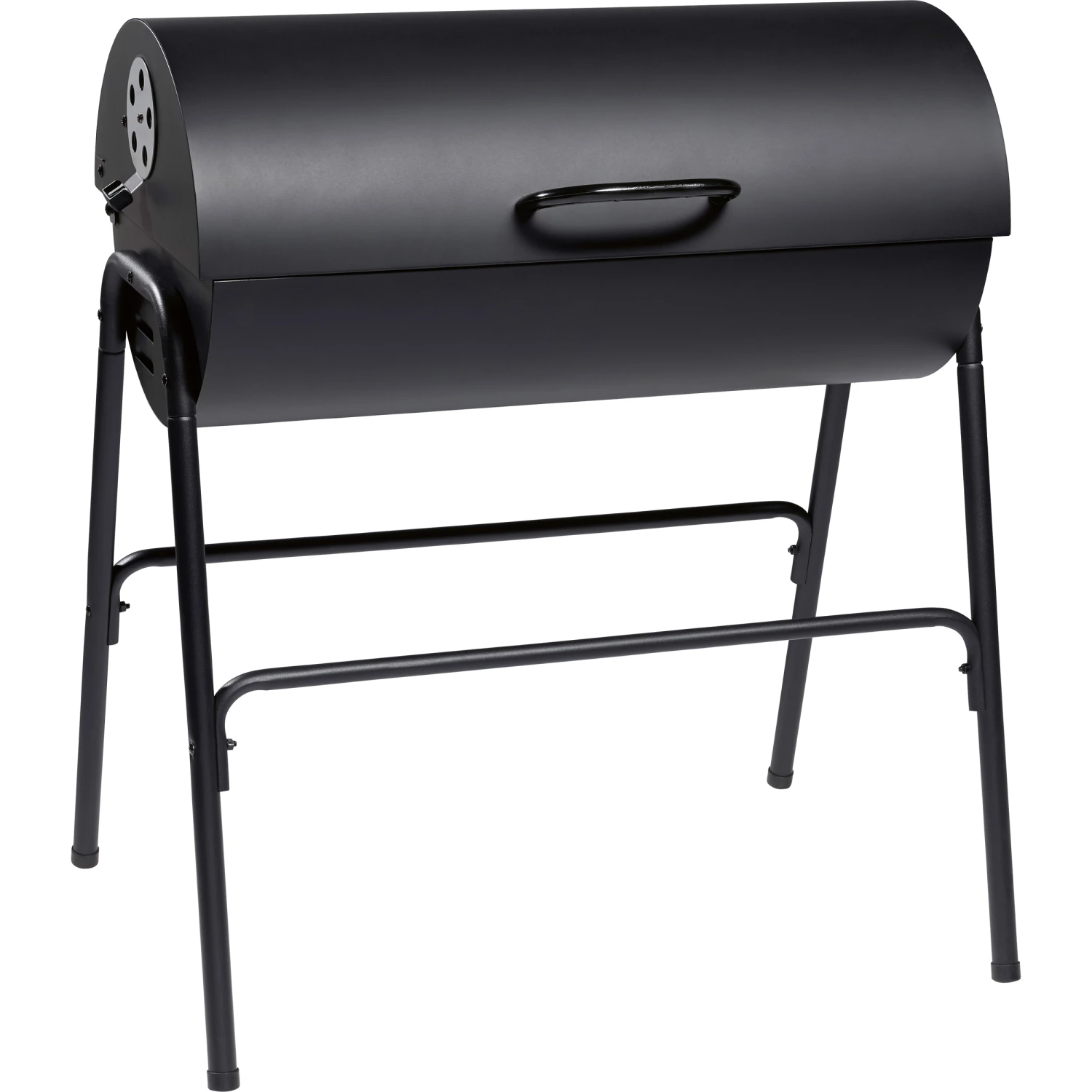 CMI Barbecue a carbonella CMI nero con coperchio