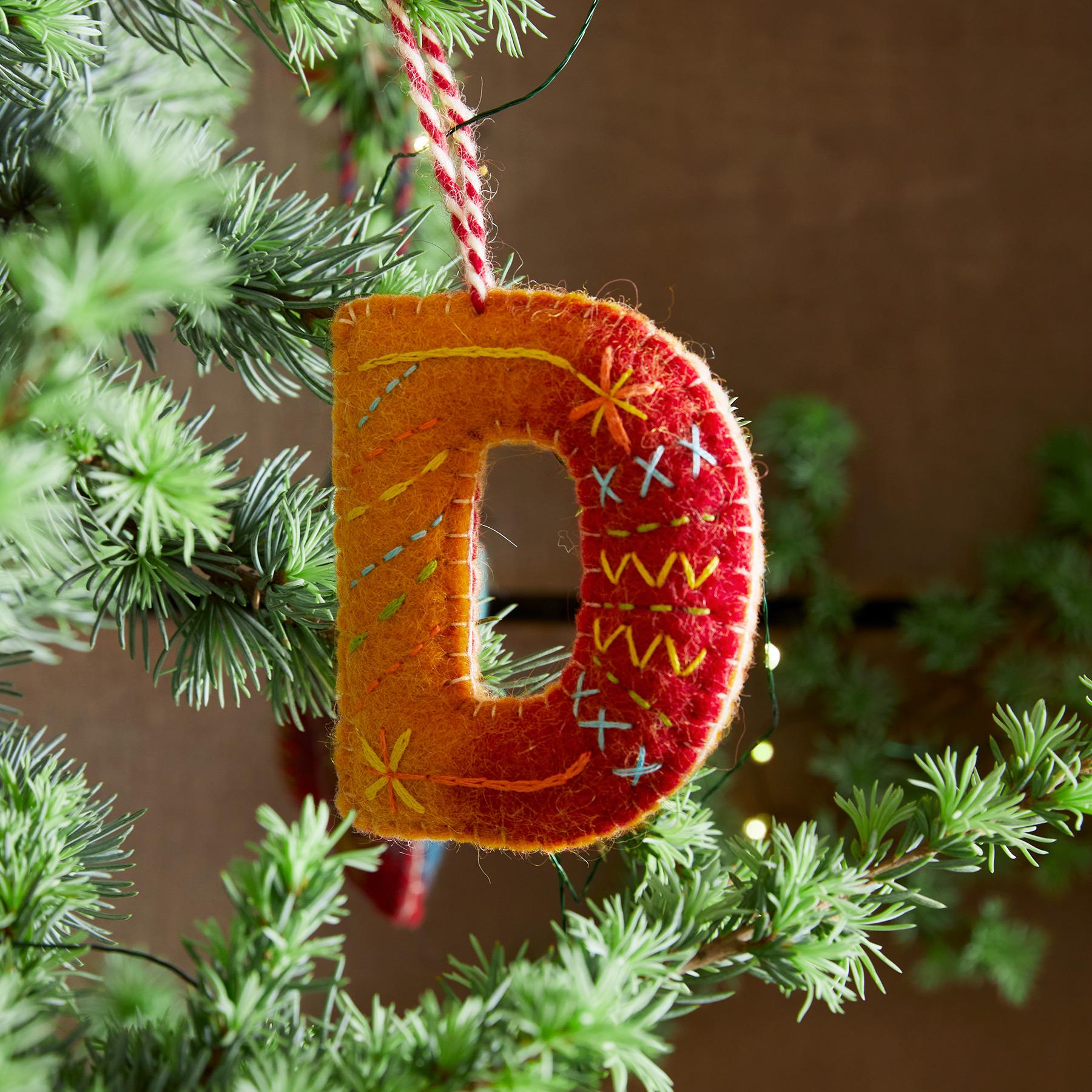 Spell It Out Gift Tag Ornaments - Sundance Living