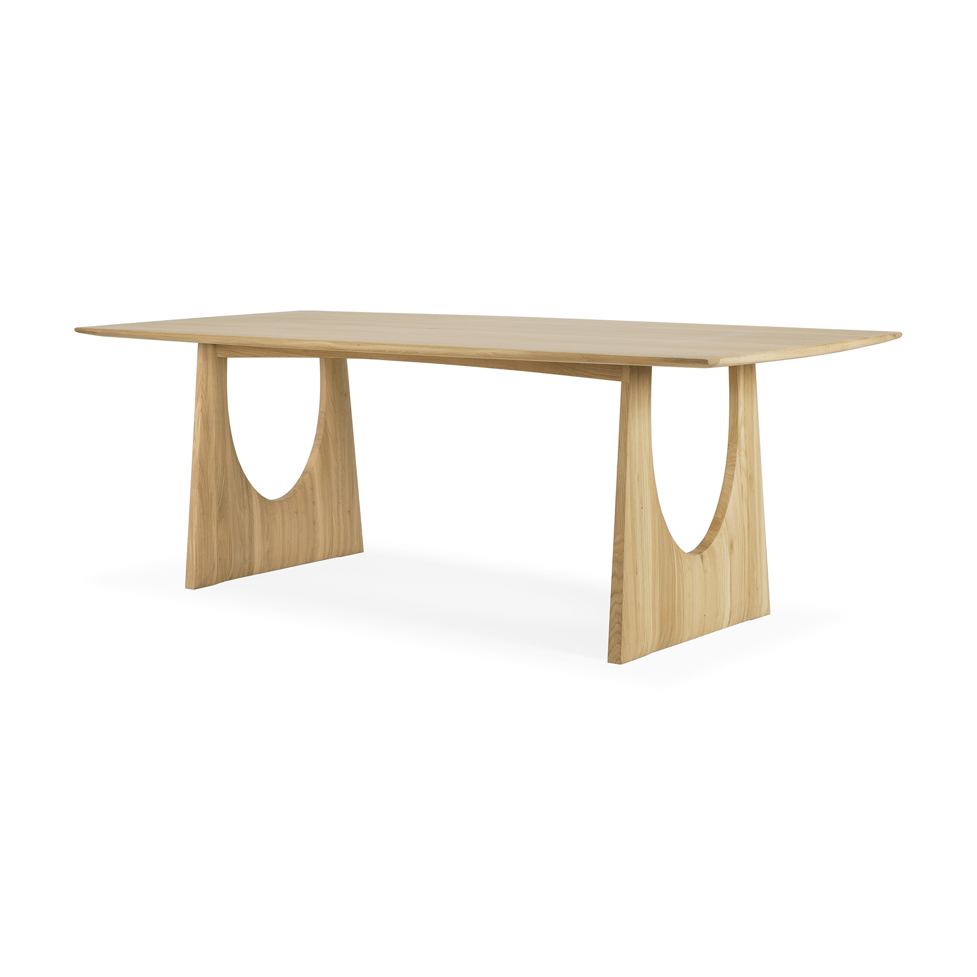 Tafel Geometric - eiken - 220x100