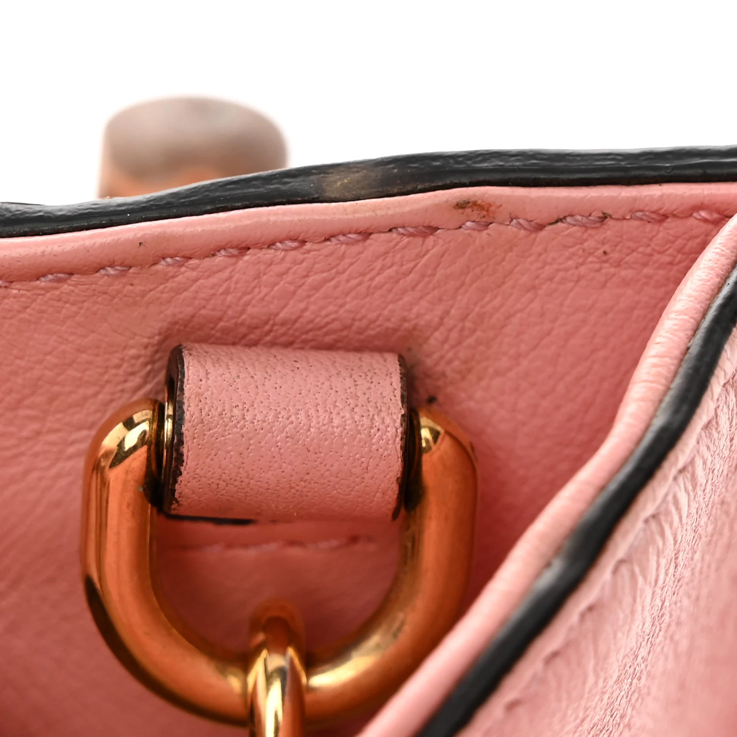 Wonka Grain Calfskin Mini Diana Tote Bag Wild Rose Fuxia Fluo - Top Club