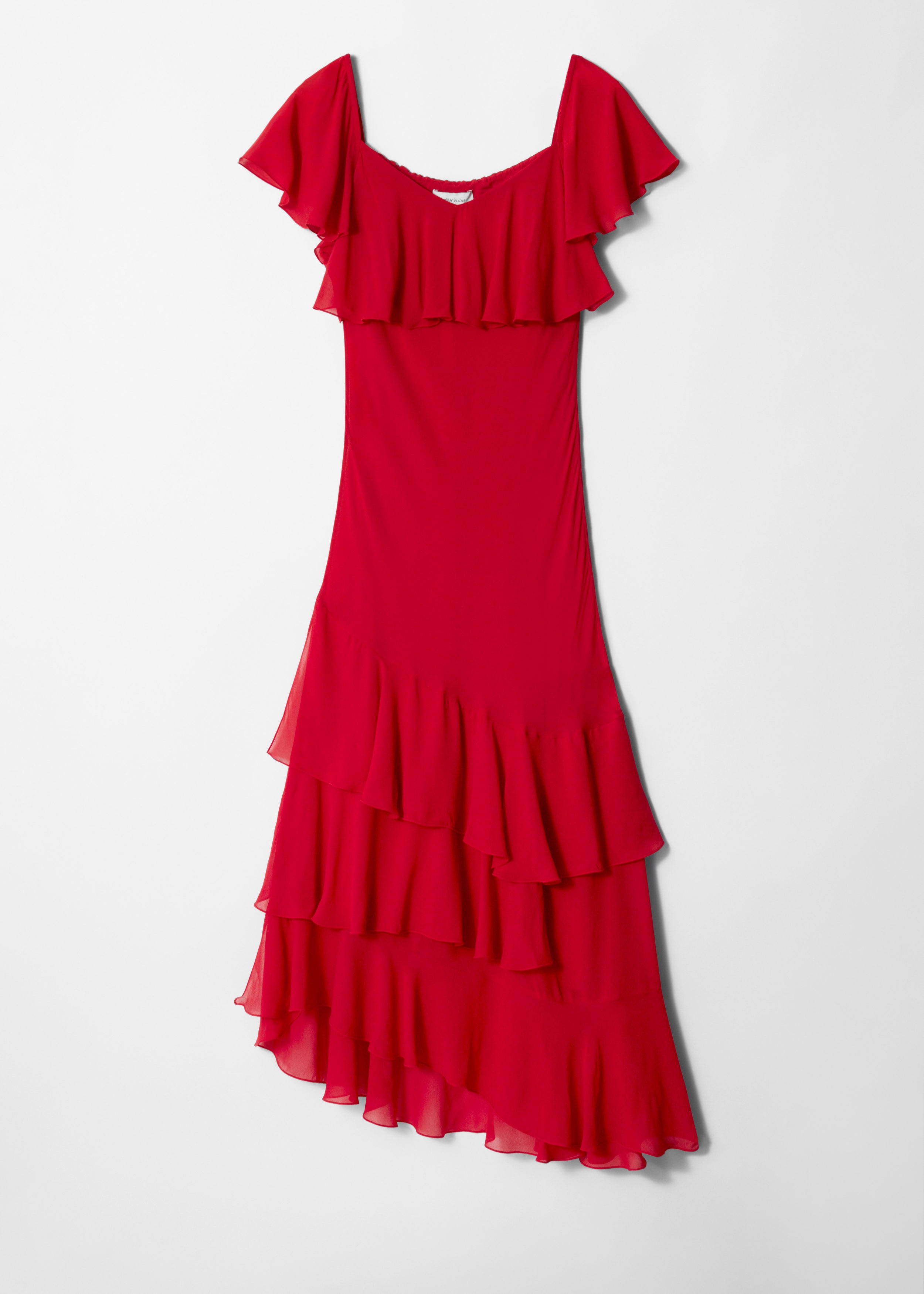 & Other Stories RUFFLE MAXI DRESS
