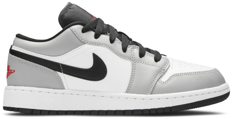 Air Jordan 1 Low GS  Light Smoke Grey  553560-030 - Sneaker Replica Workshop