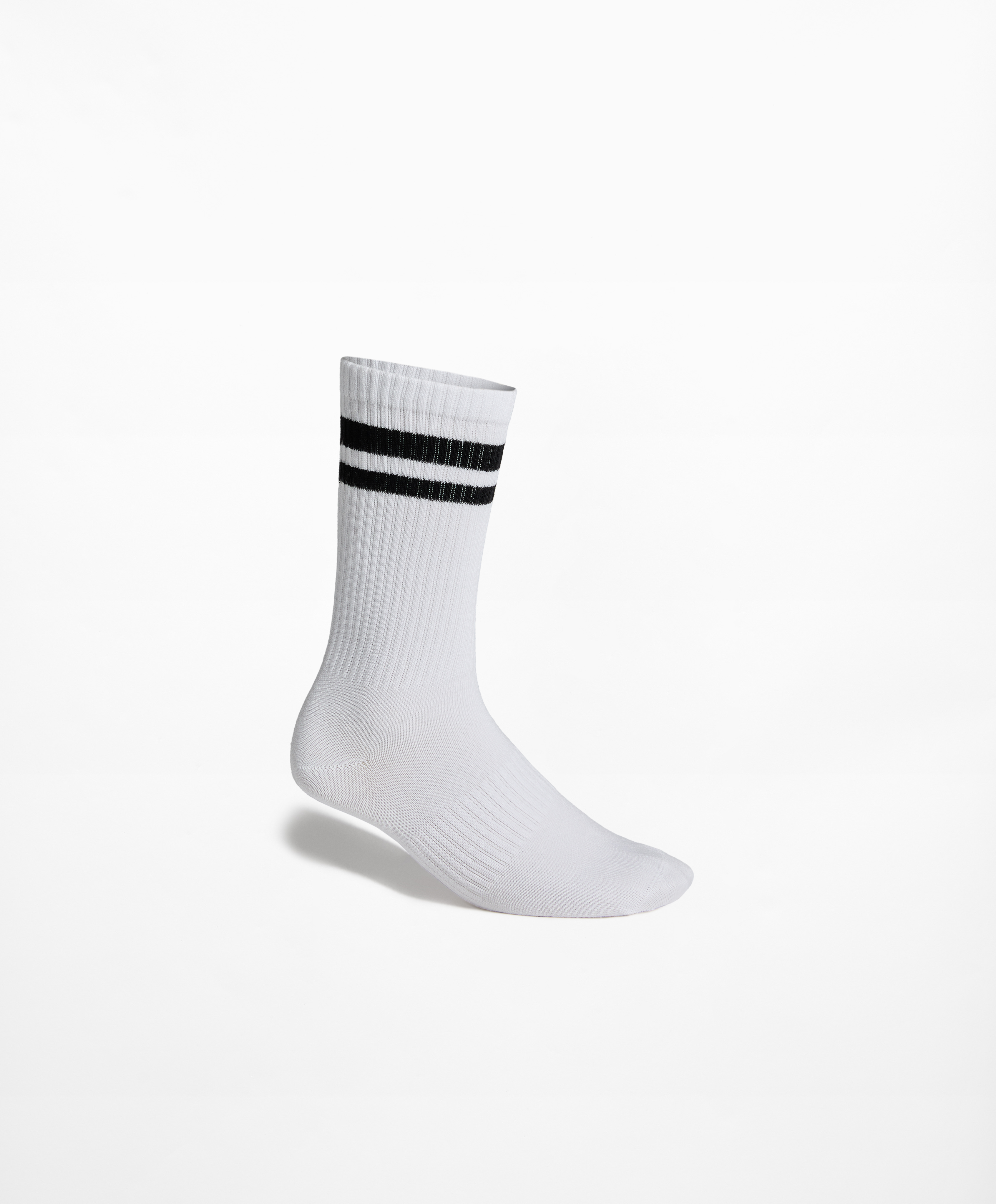 OYSHO Stripe rib classic sports socks in a cotton blend