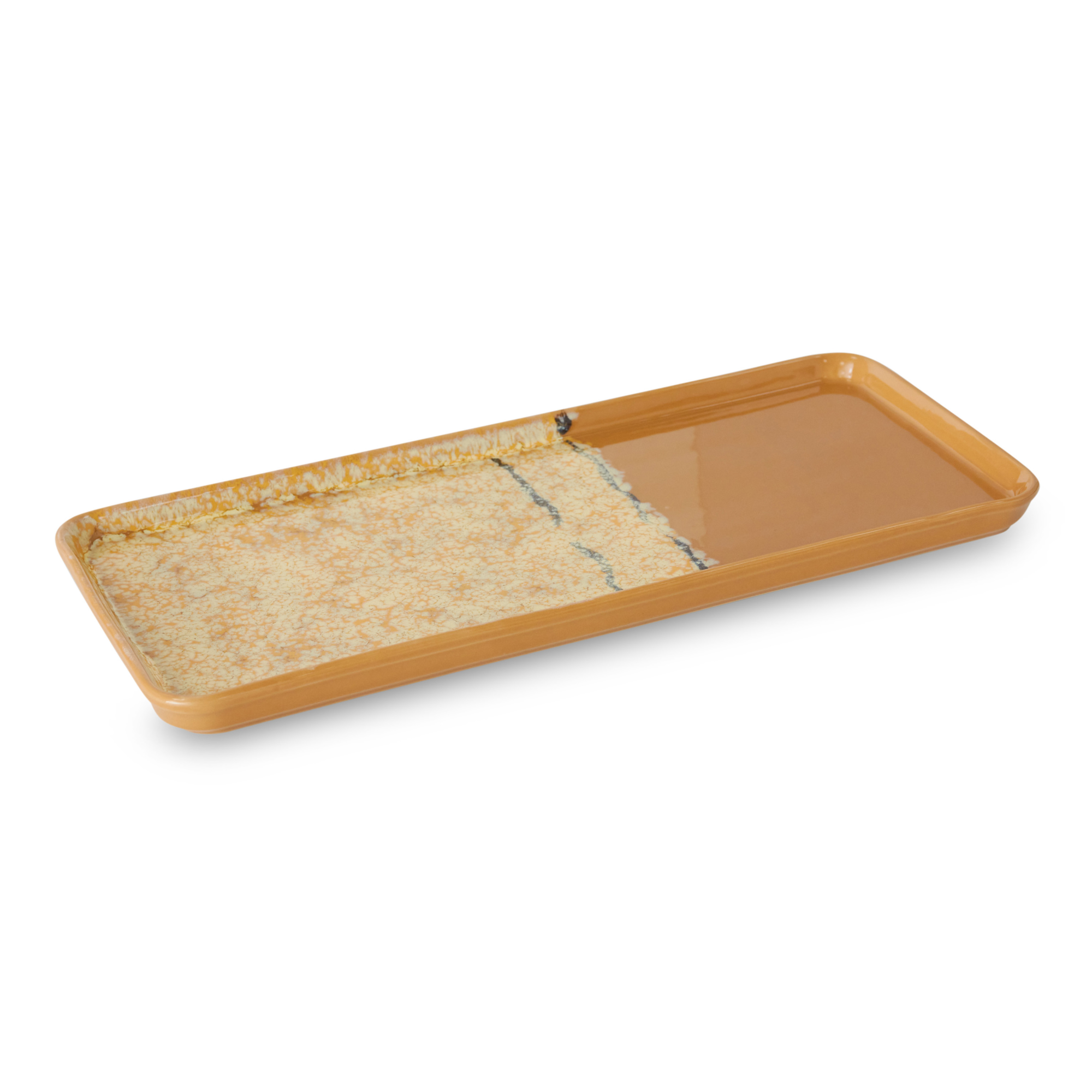 Servies 70s ceramics cake tray sunbeam