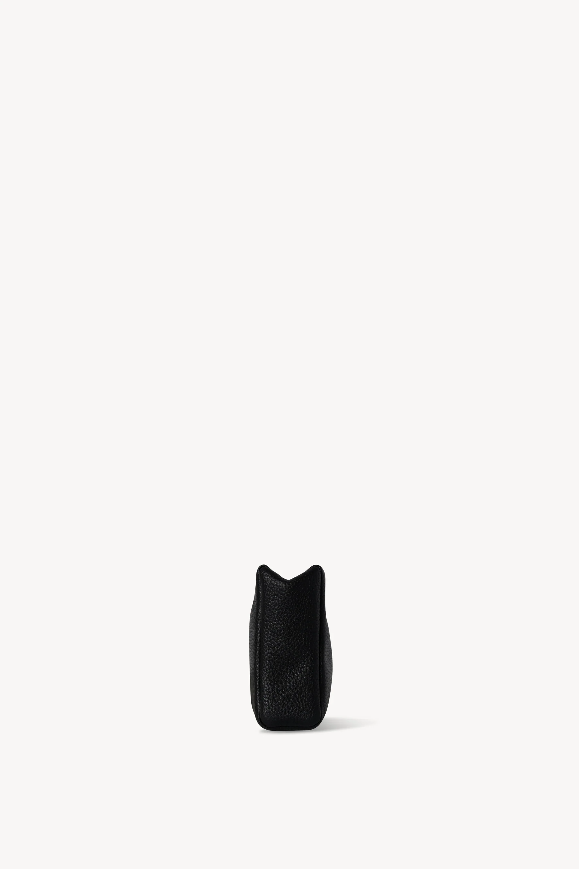 Squared Compact Clutch Bag in Leather - Top Club