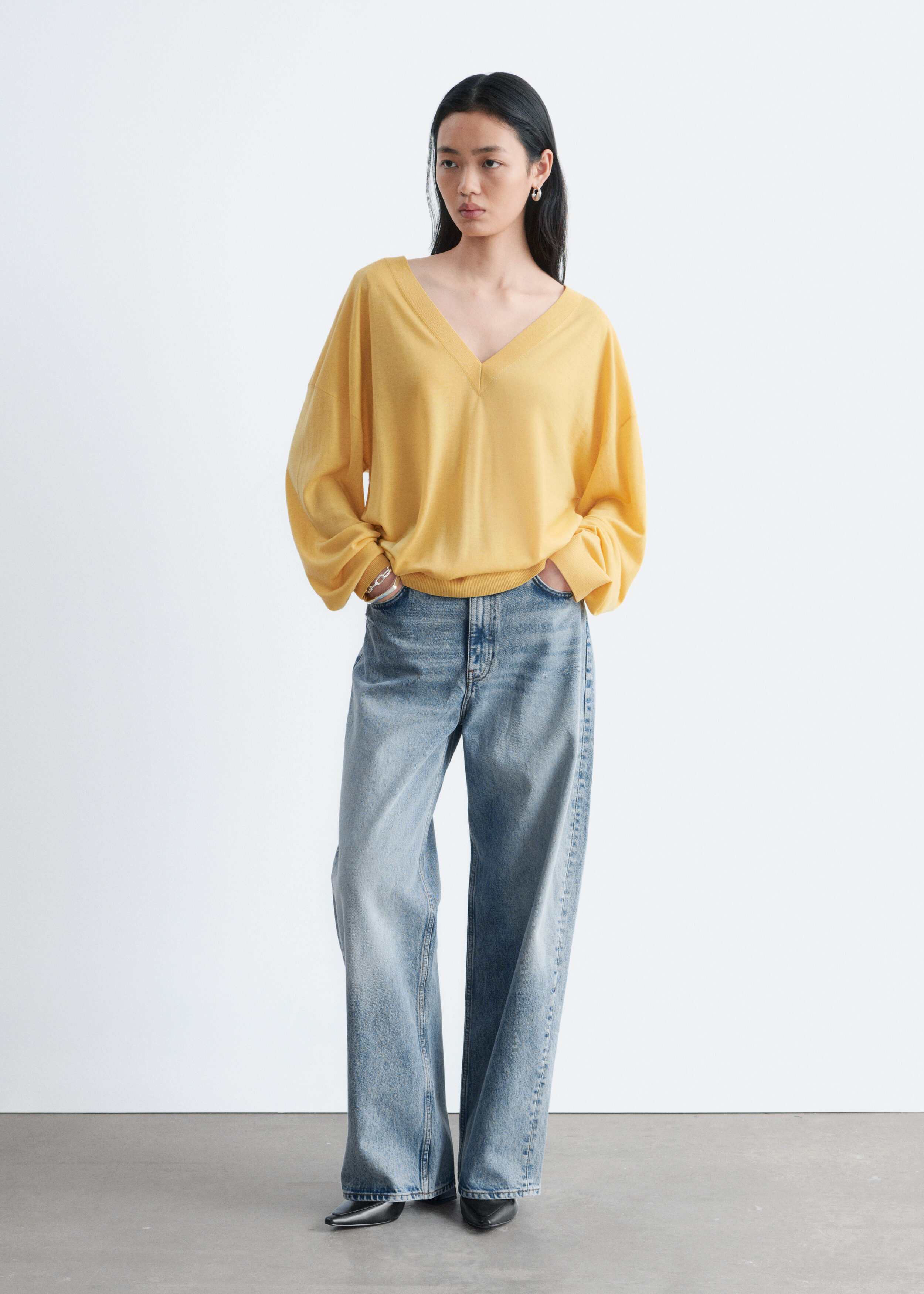 & Other Stories OVERSIZED MERINO WOOL JUMPER