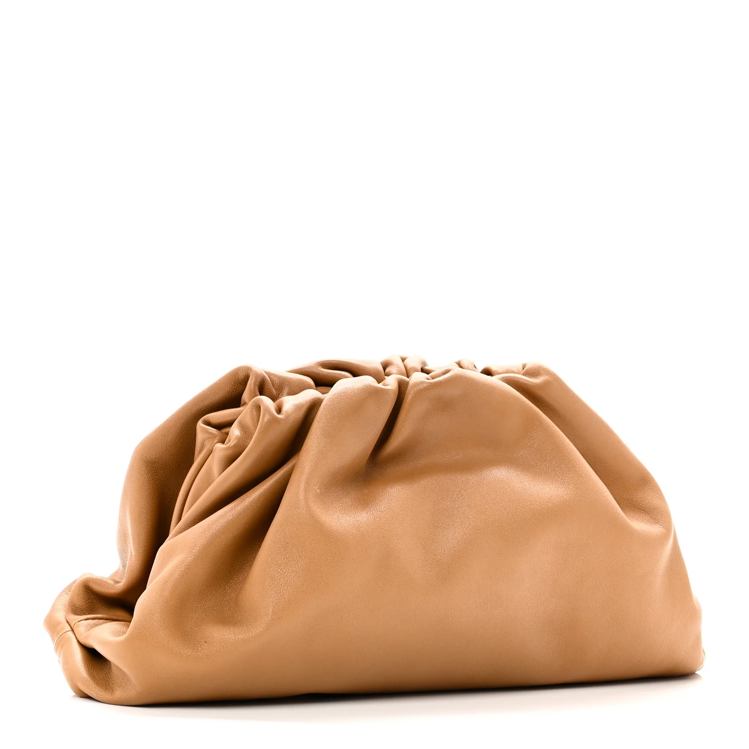 Calfskin Teen Pouch Caramel - Top Club