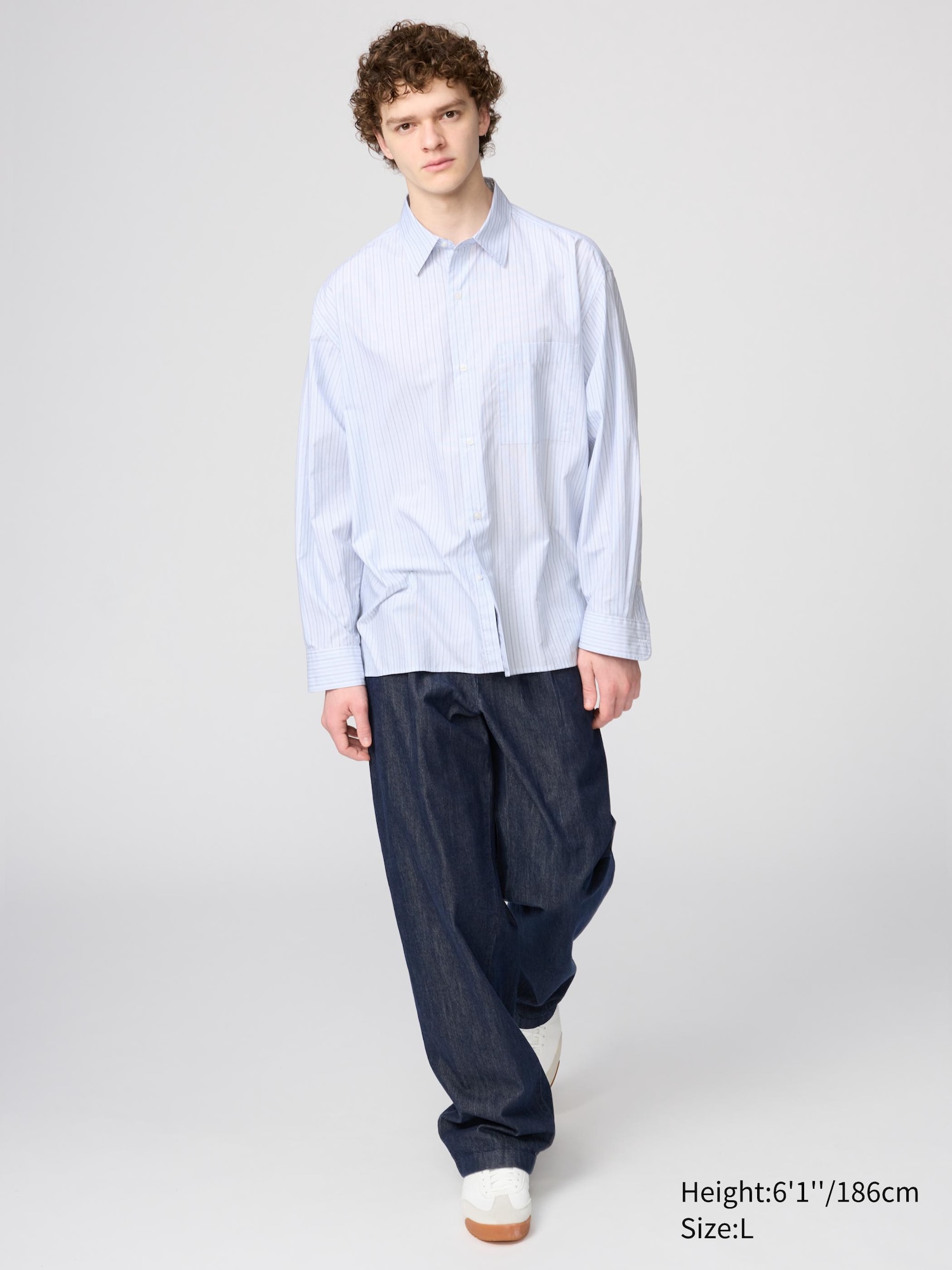 UNIQLO : C Broadcloth Oversized Shirt