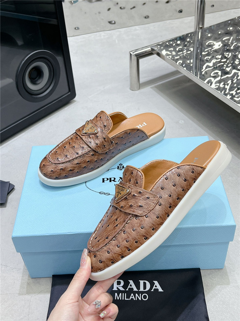 prada new loafers half slippers - Sneaker Replica Workshop