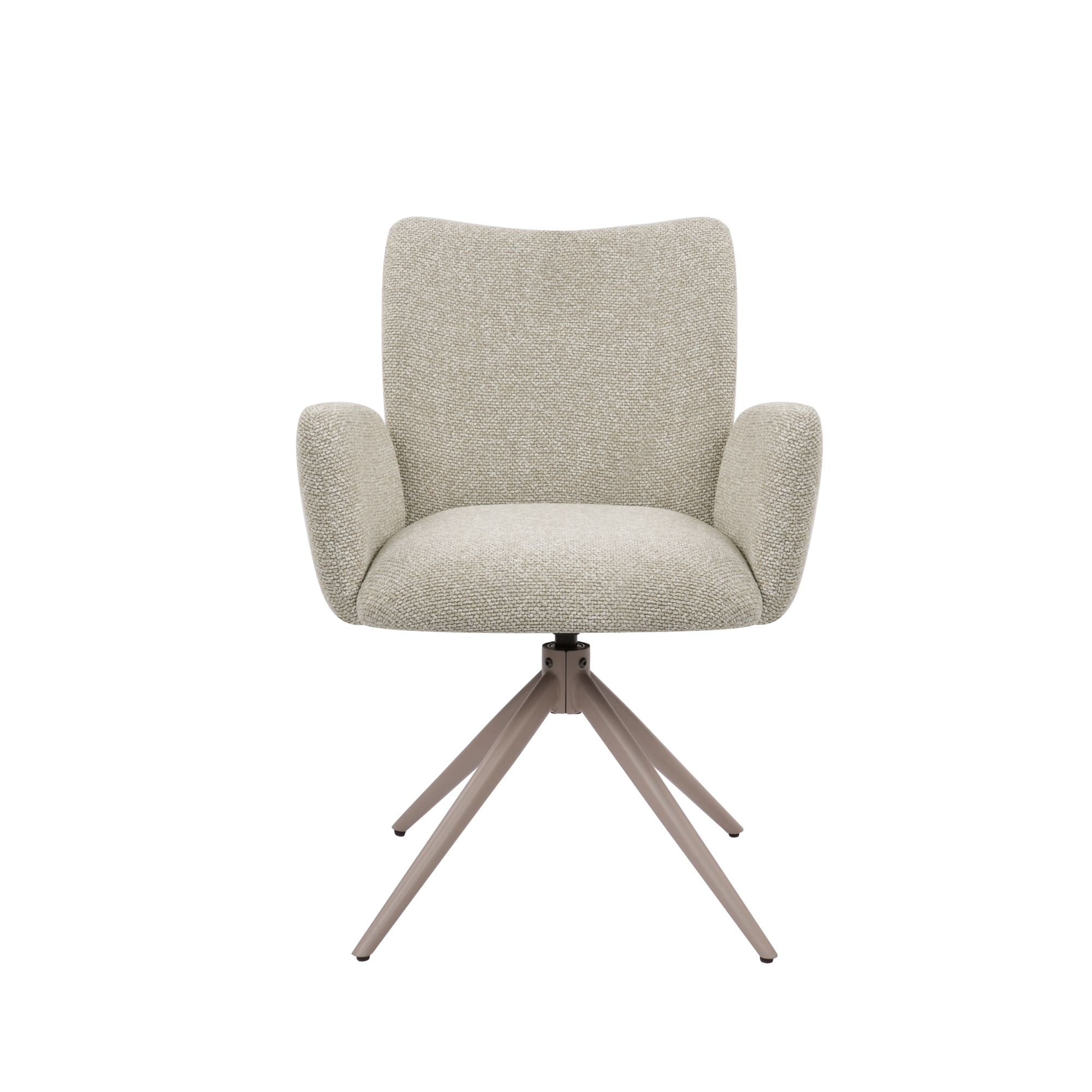 Eetkamerstoel Chiel stof beige