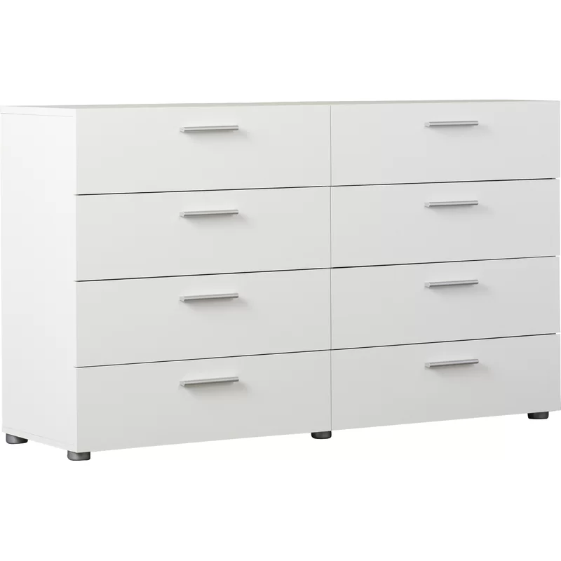 Farnhill 8 Drawer 55.12'' W Double Dresser