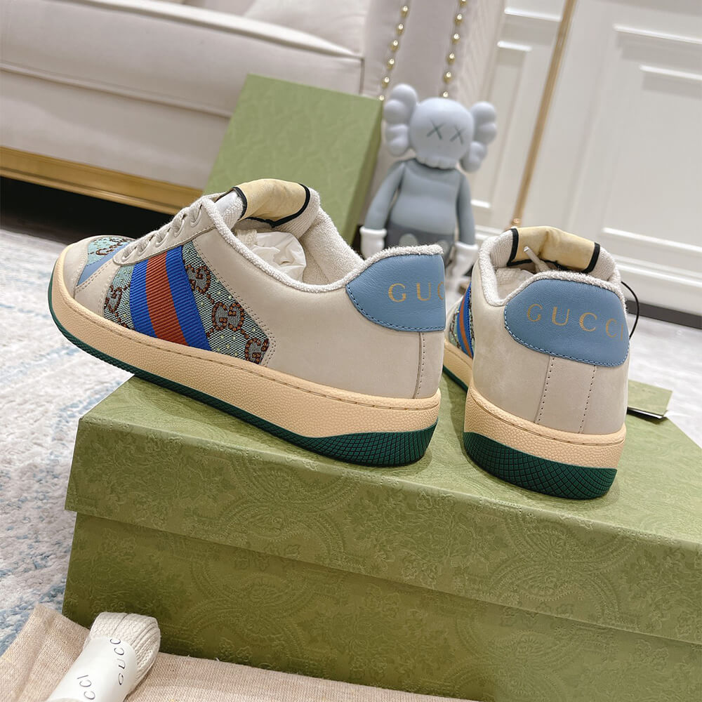 Gucci Women s Screener sneaker with crystals - Top Club