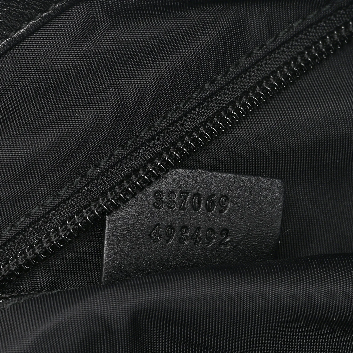Techno Canvas Web Single Buckle Tote Black - Top Club