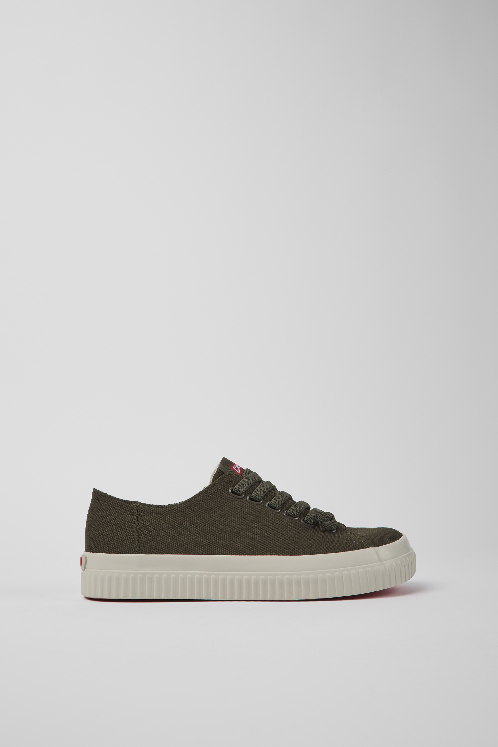 Peu Roda - Green recycled cotton sneakers for women