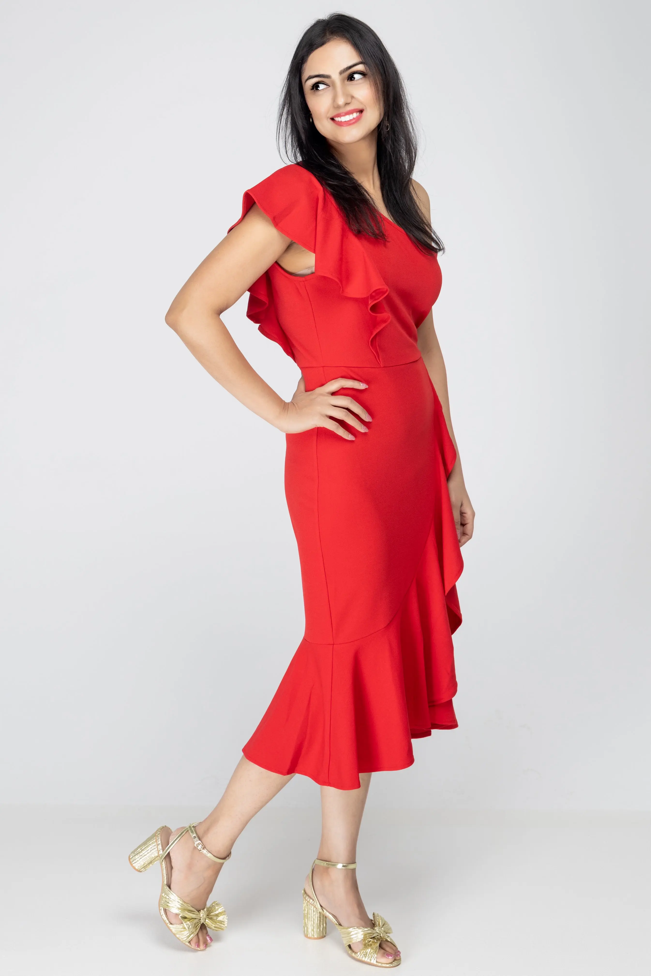 Midi Dress - ALJEGJ