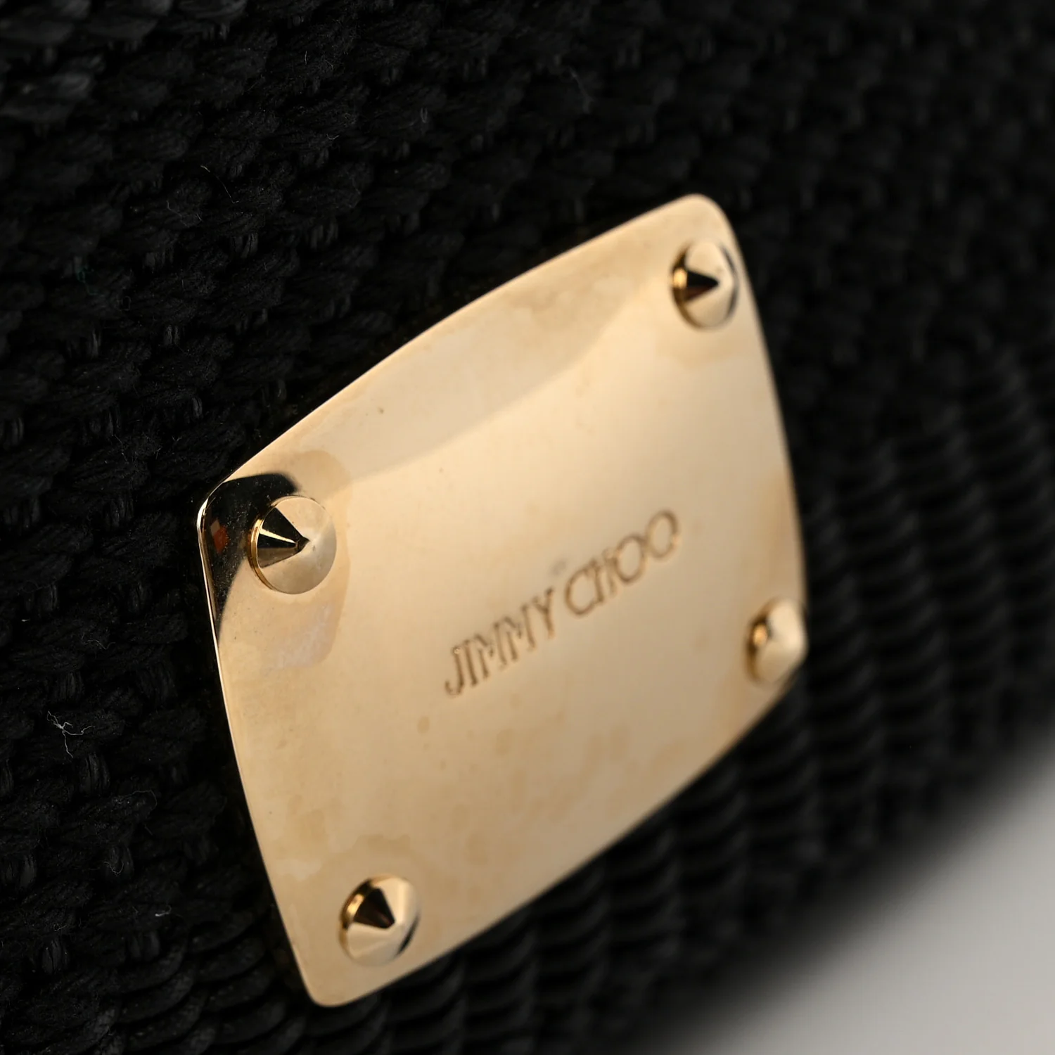 Raffia Large Sky Hobo Black - Top Club