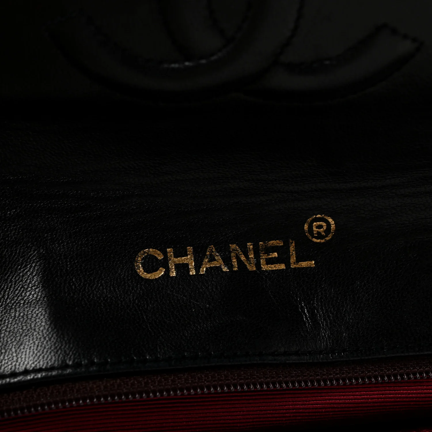 Lambskin Quilted Envelope Flap Black - Top Club