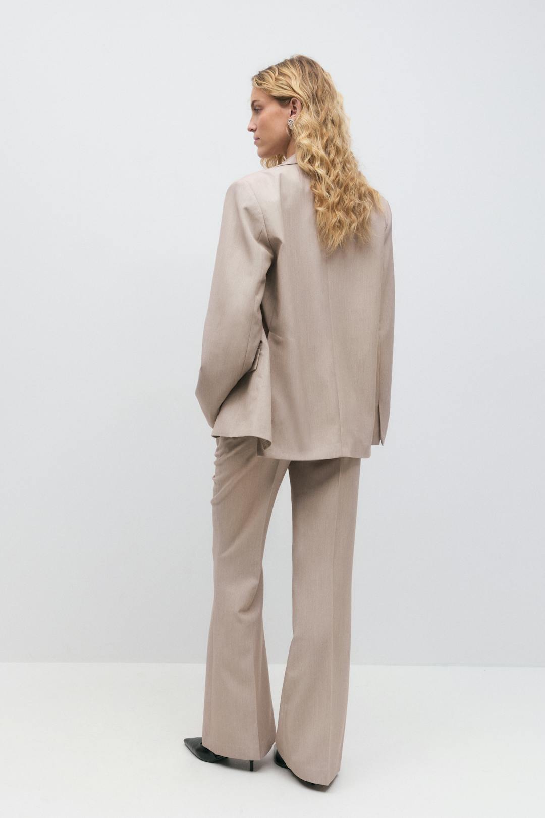 Gina Tricot relaxed bootcut trousers