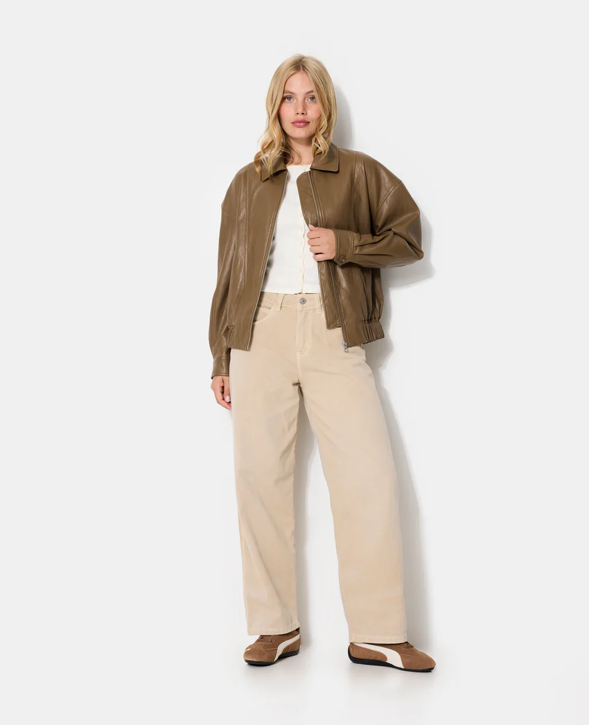 Pimkie Blouson en simili avec col