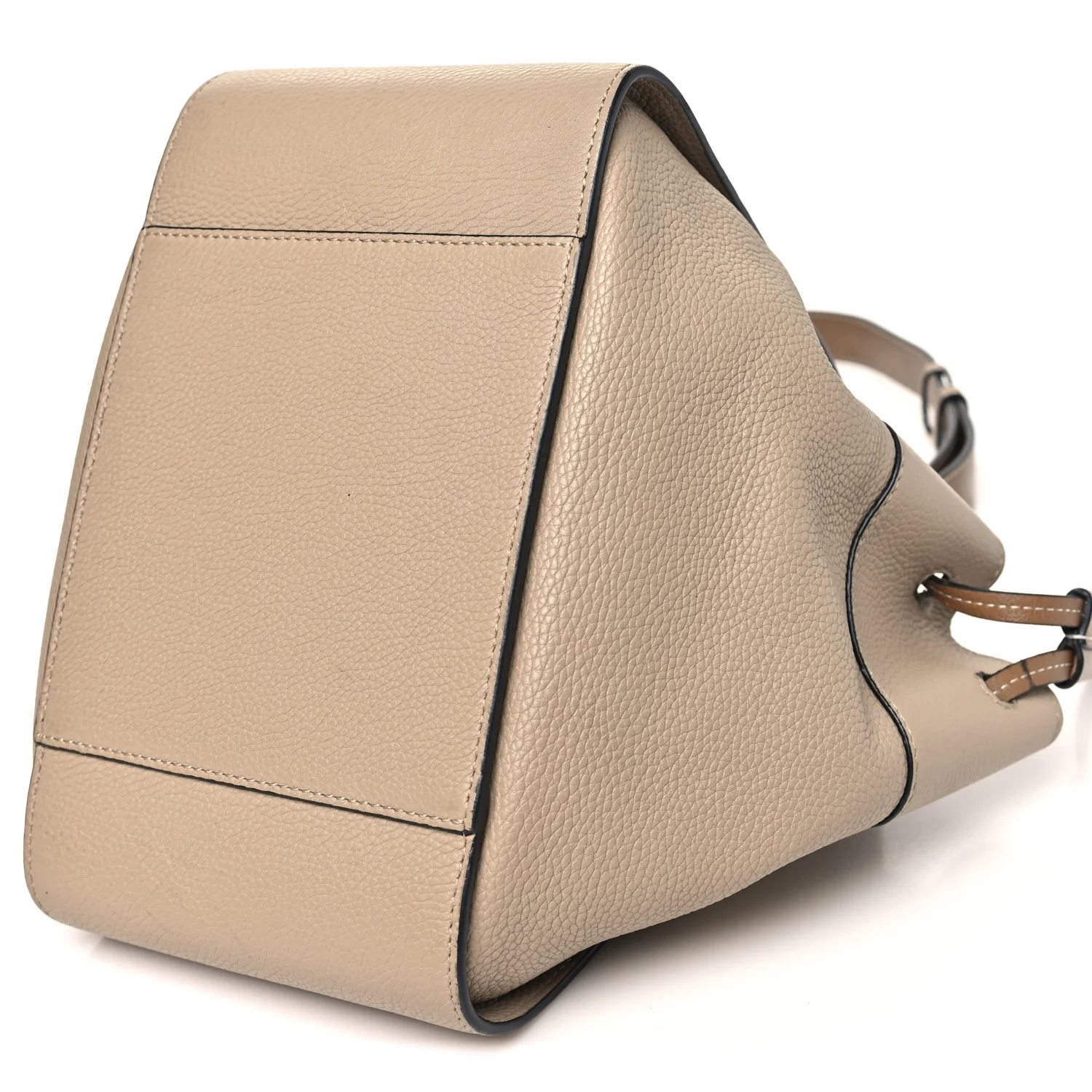 Calfskin Small Hammock Shoulder Bag Sand Mink - Top Club