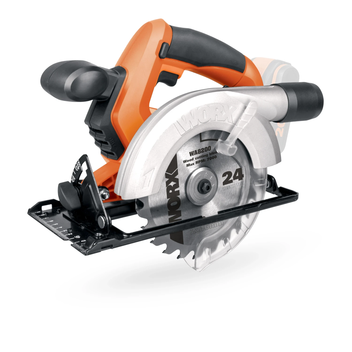 Worx Sega circolare ad immersione a batteria 20V Worx WX529.9 - solo corpo macchina