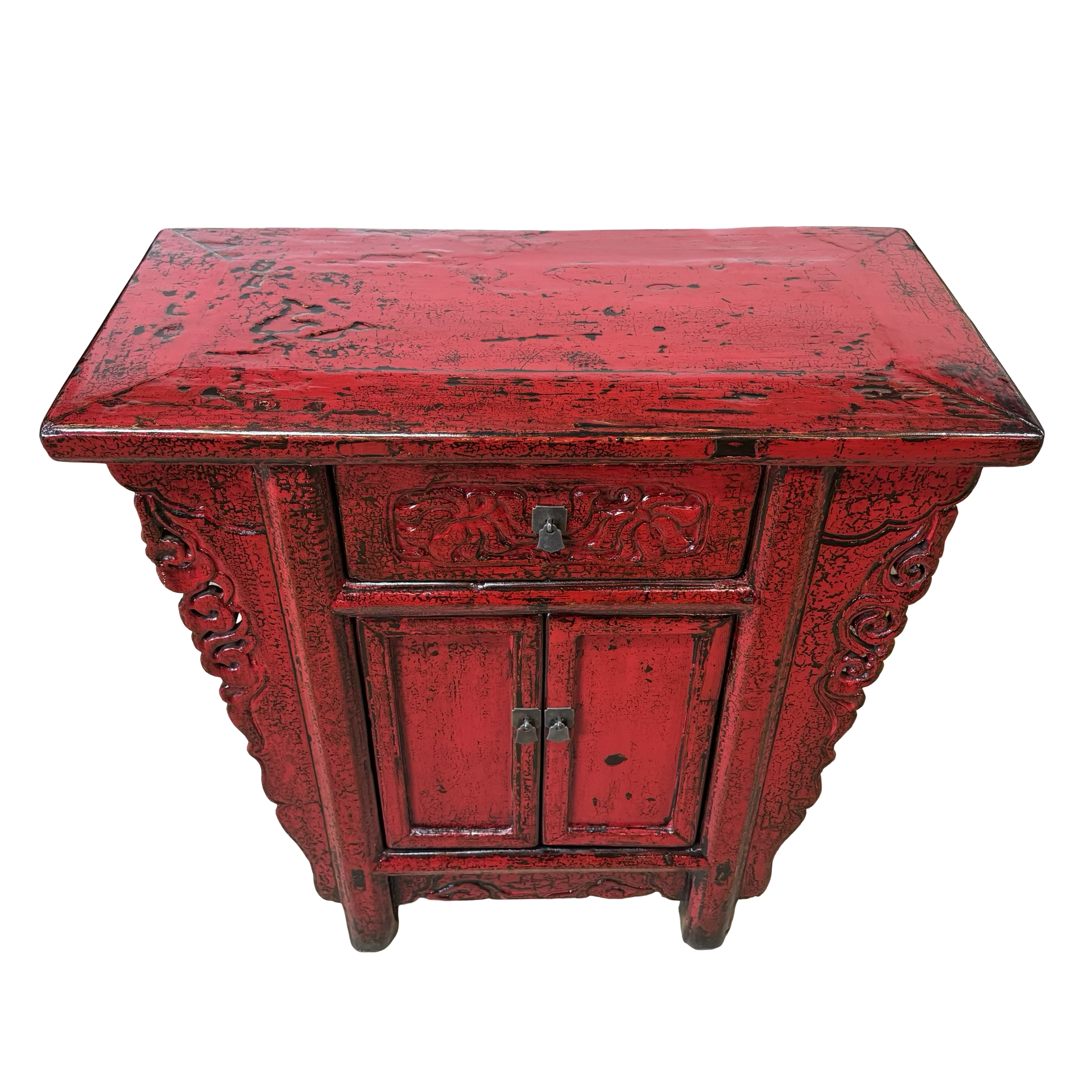 Dressoir Shanxi 2deur 1la rood