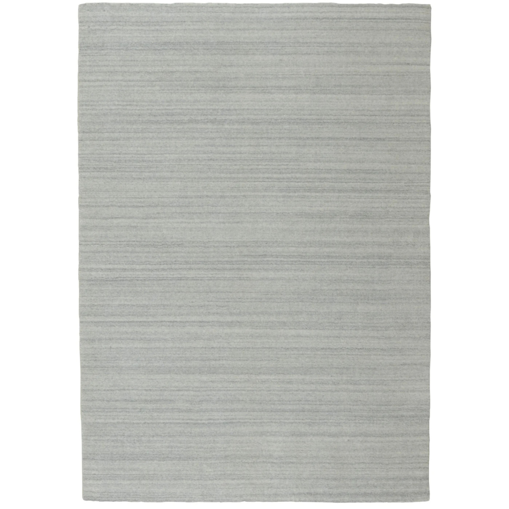 Vloerkleed Nouveau Plain silver 200x300 cm