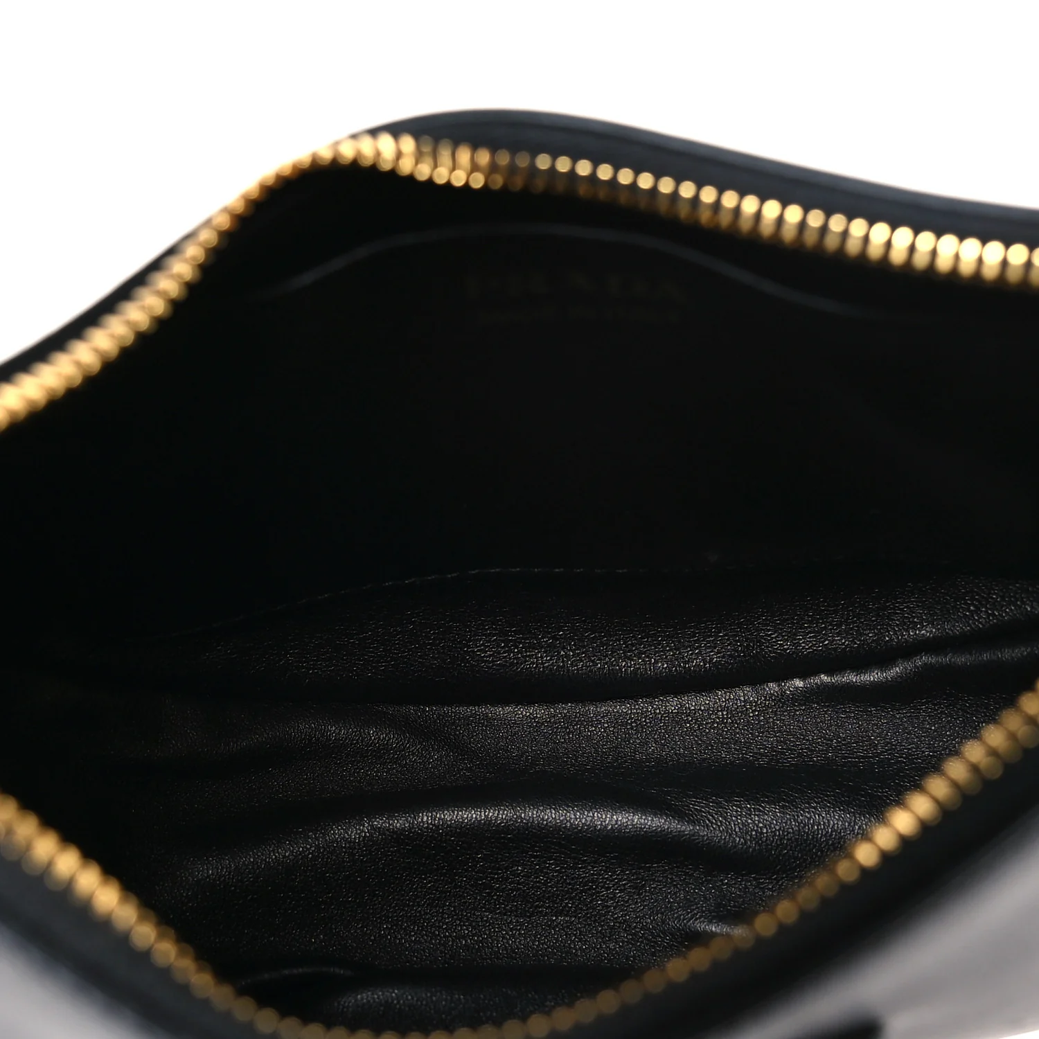 Soft Calfskin Arque Shoulder Bag Black - Top Club
